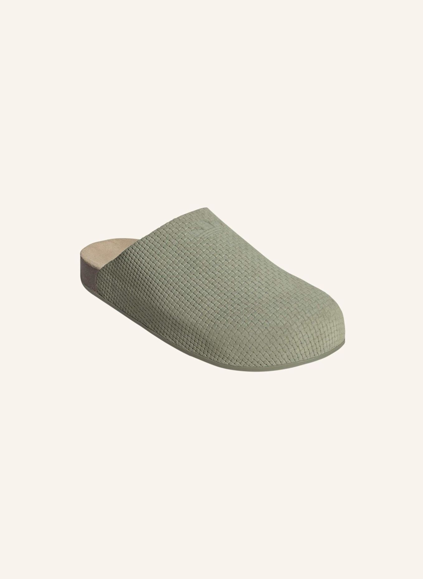 adidas Originals ADIMULE SLIDES: GRÜN/ BRAUN