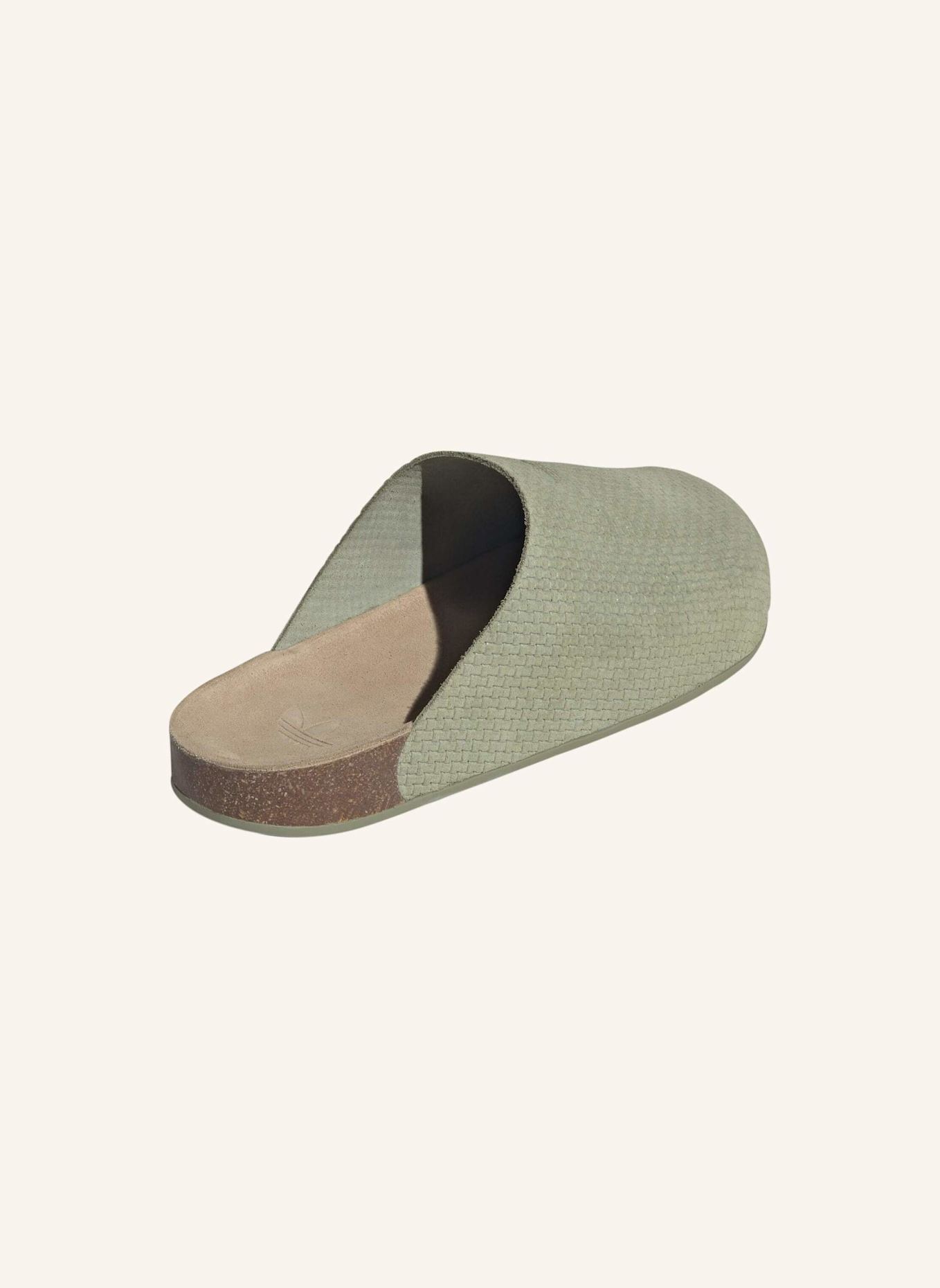 adidas Originals ADIMULE SLIDES: GRÜN/ BRAUN