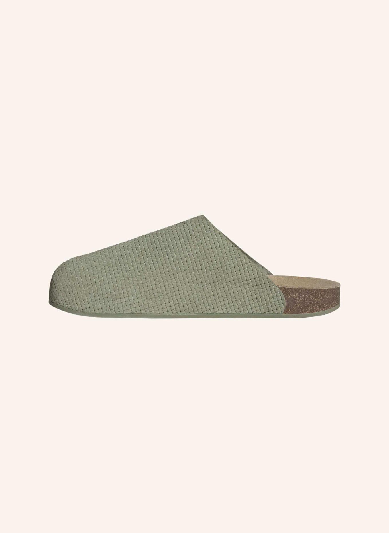 adidas Originals ADIMULE SLIDES: GRÜN/ BRAUN