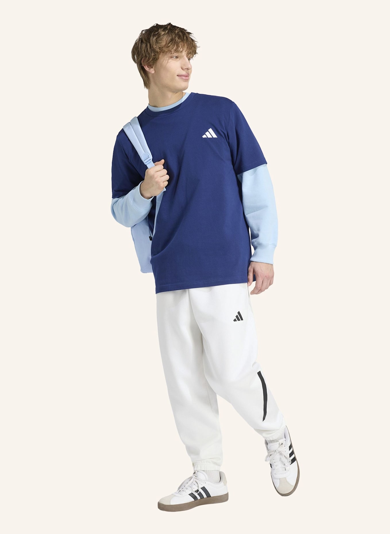adidas ADIDAS Z.N.E. HOSE: WEISS