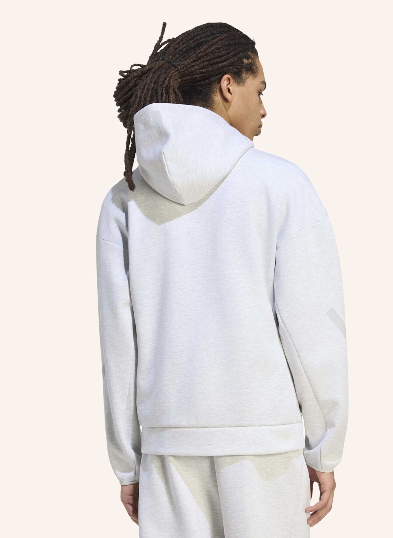 adidas ADIDAS Z.N.E. FULL ZIP TRAININGSJACKE: GRAU