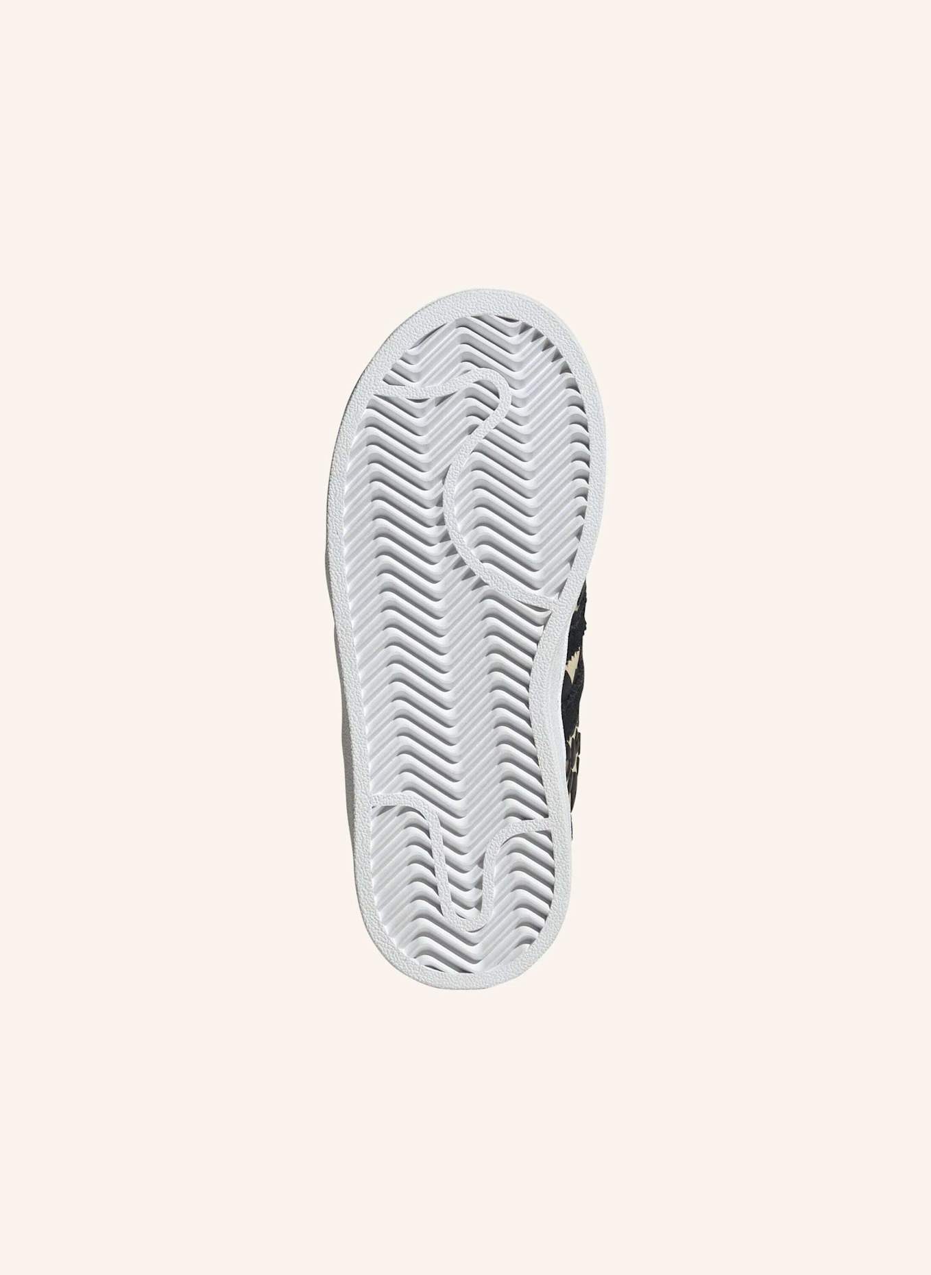 adidas Originals SUPERSTAR II SCHUH: BEIGE/ SCHWARZ/ WEISS