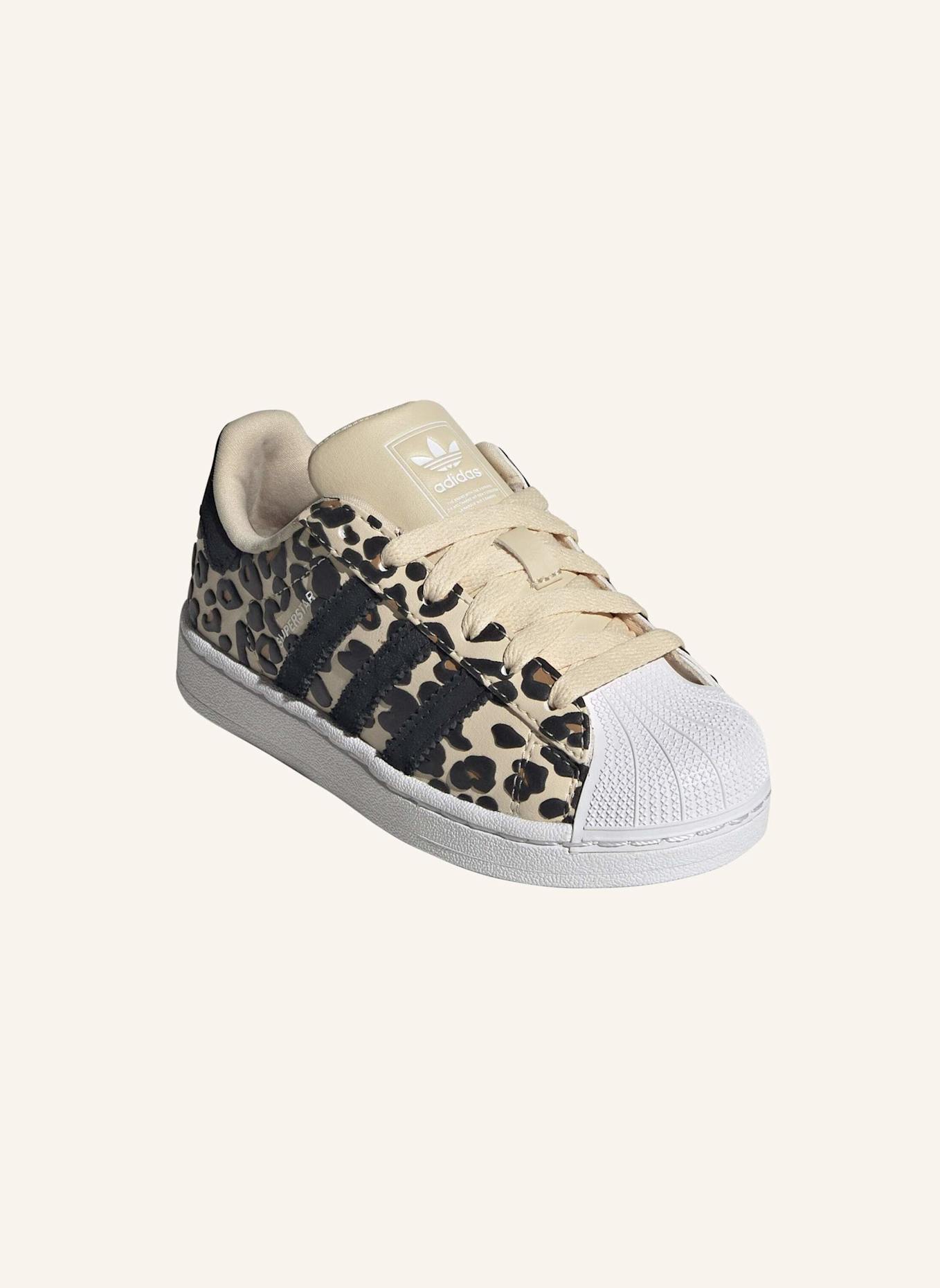 adidas Originals SUPERSTAR II SCHUH: BEIGE/ SCHWARZ/ WEISS