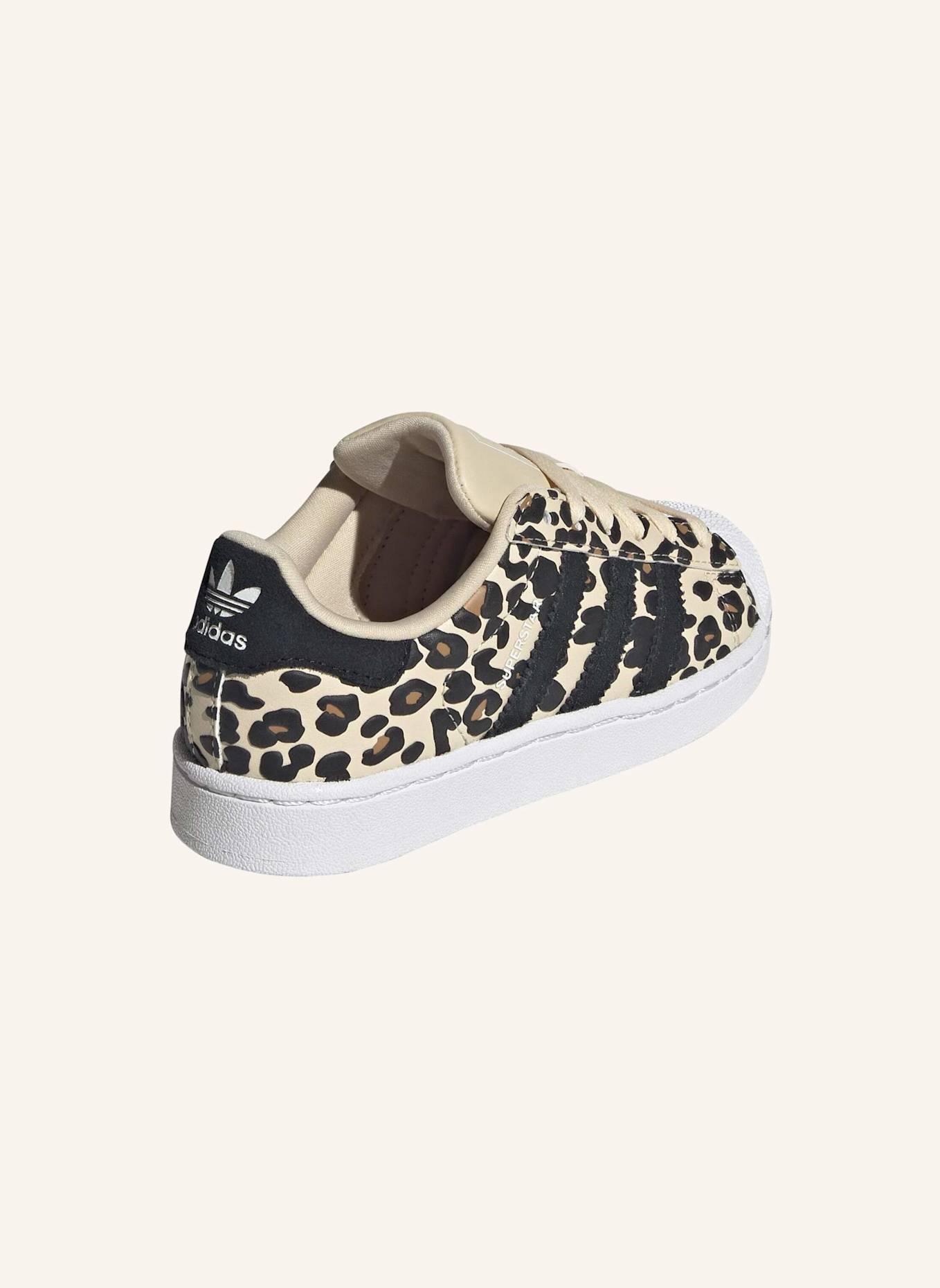 adidas Originals SUPERSTAR II SCHUH: BEIGE/ SCHWARZ/ WEISS