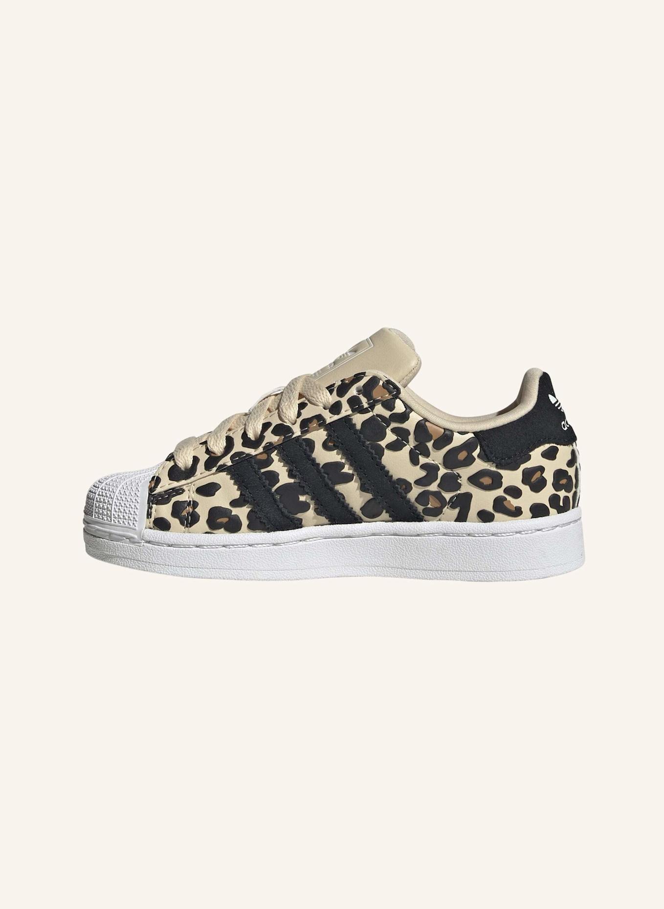 adidas Originals SUPERSTAR II SCHUH: BEIGE/ SCHWARZ/ WEISS