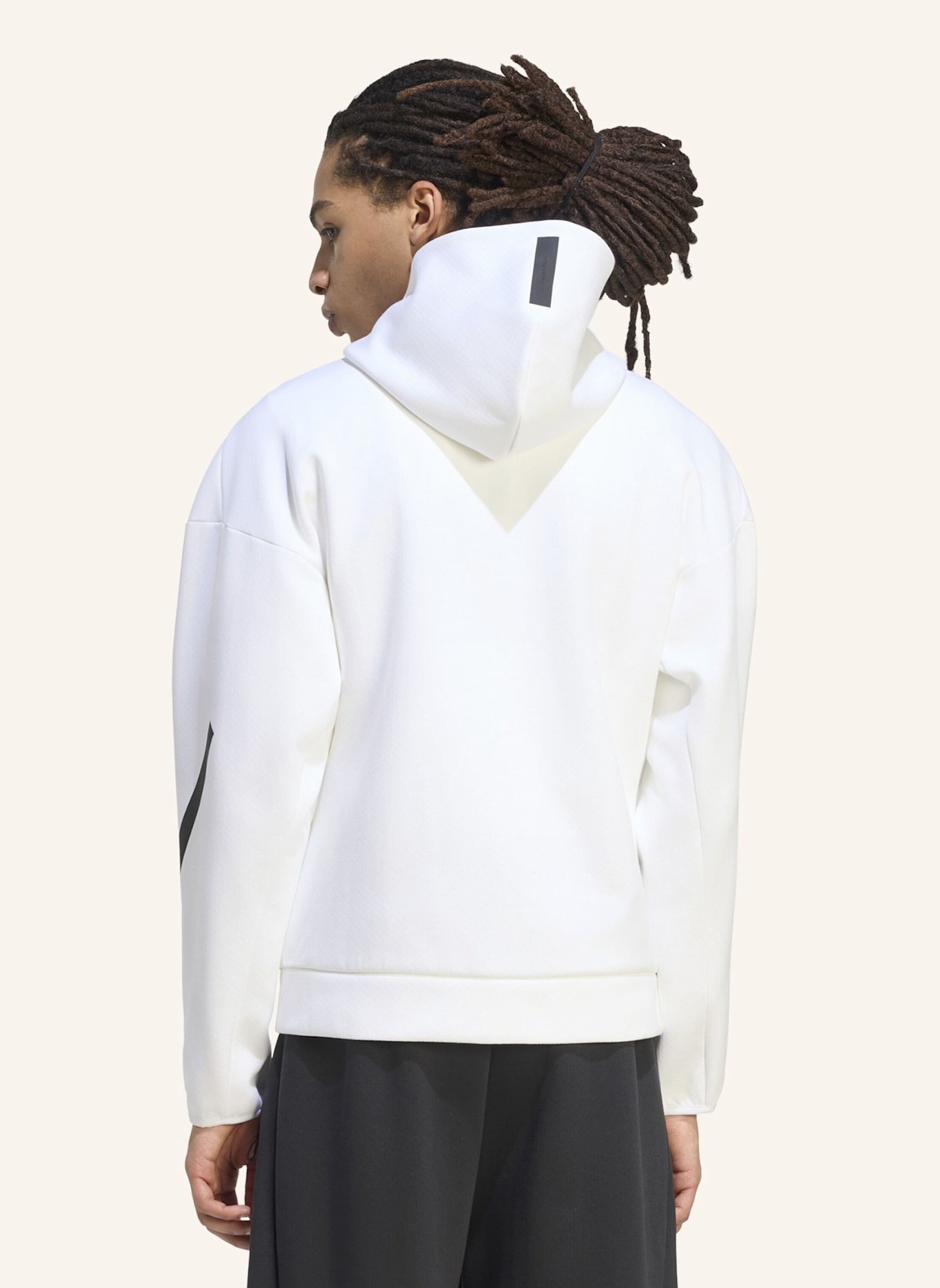 adidas ADIDAS Z.N.E. FULL ZIP TRAININGSJACKE: WEISS