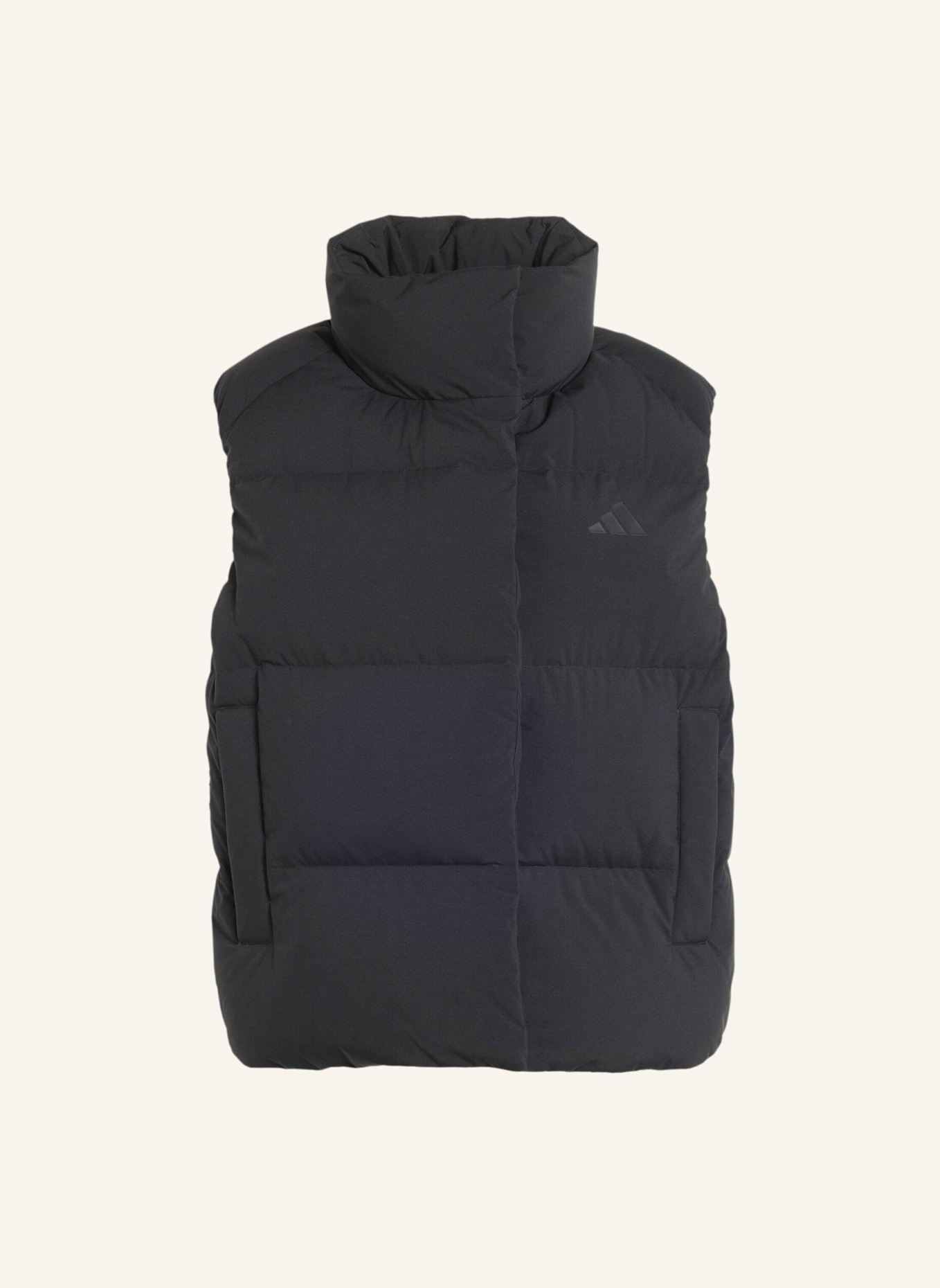 adidas HELIONIC PUFFER DAUNENWESTE: SCHWARZ