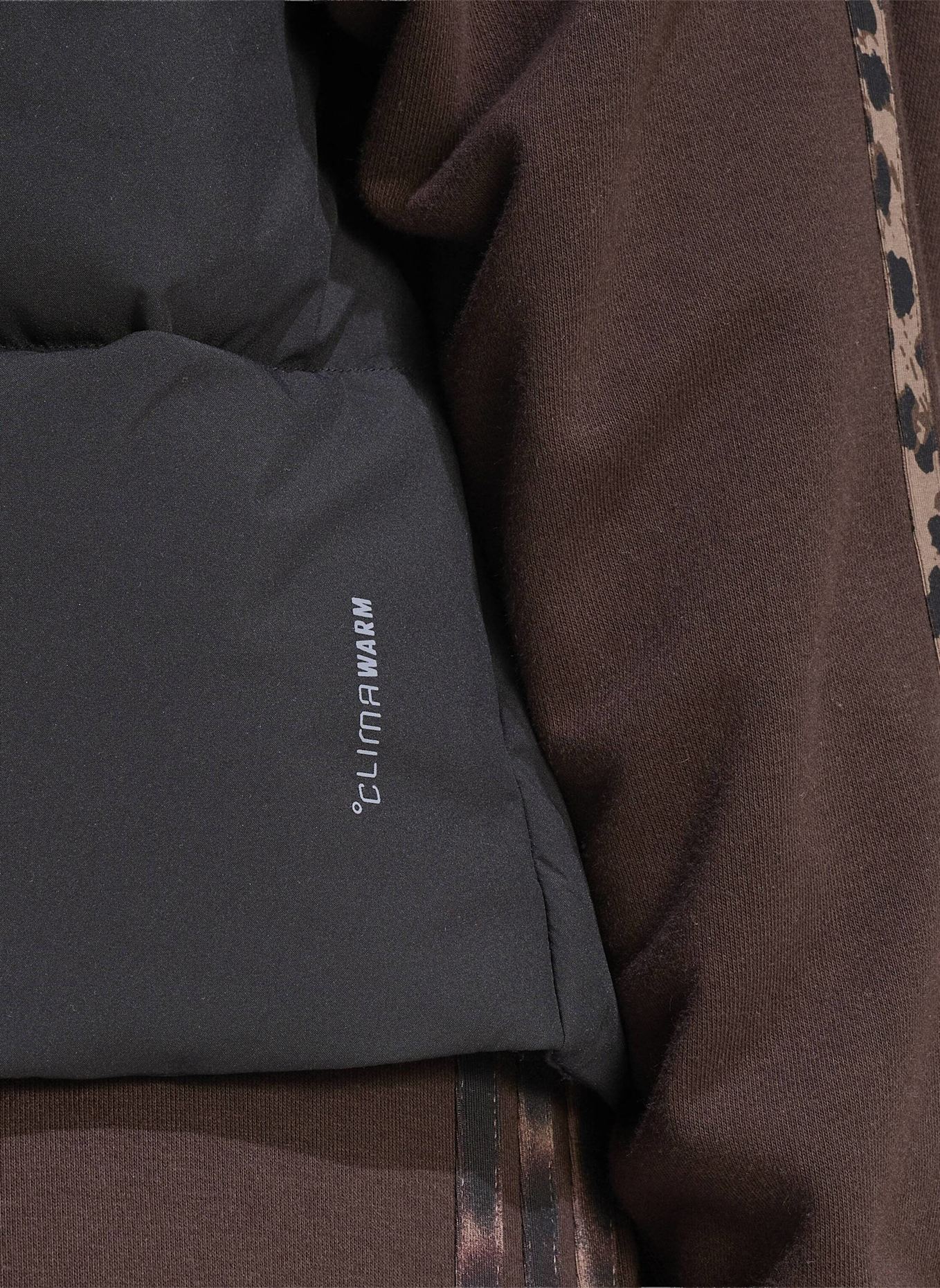 adidas HELIONIC PUFFER DAUNENWESTE: SCHWARZ