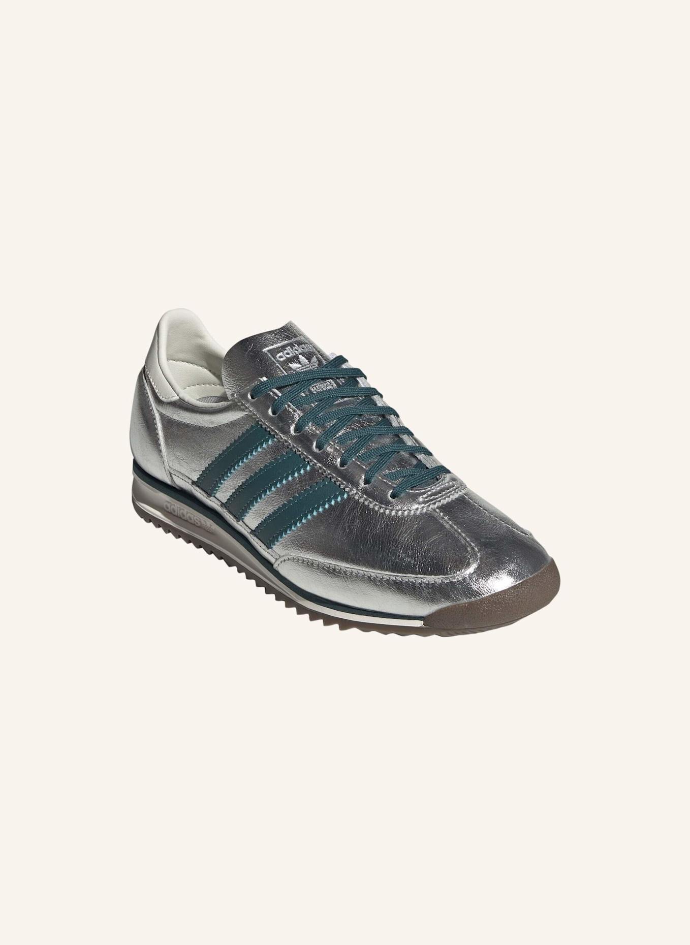 adidas Originals SL 72 OG SCHUH: SILBER/ GRÜN/ WEISS
