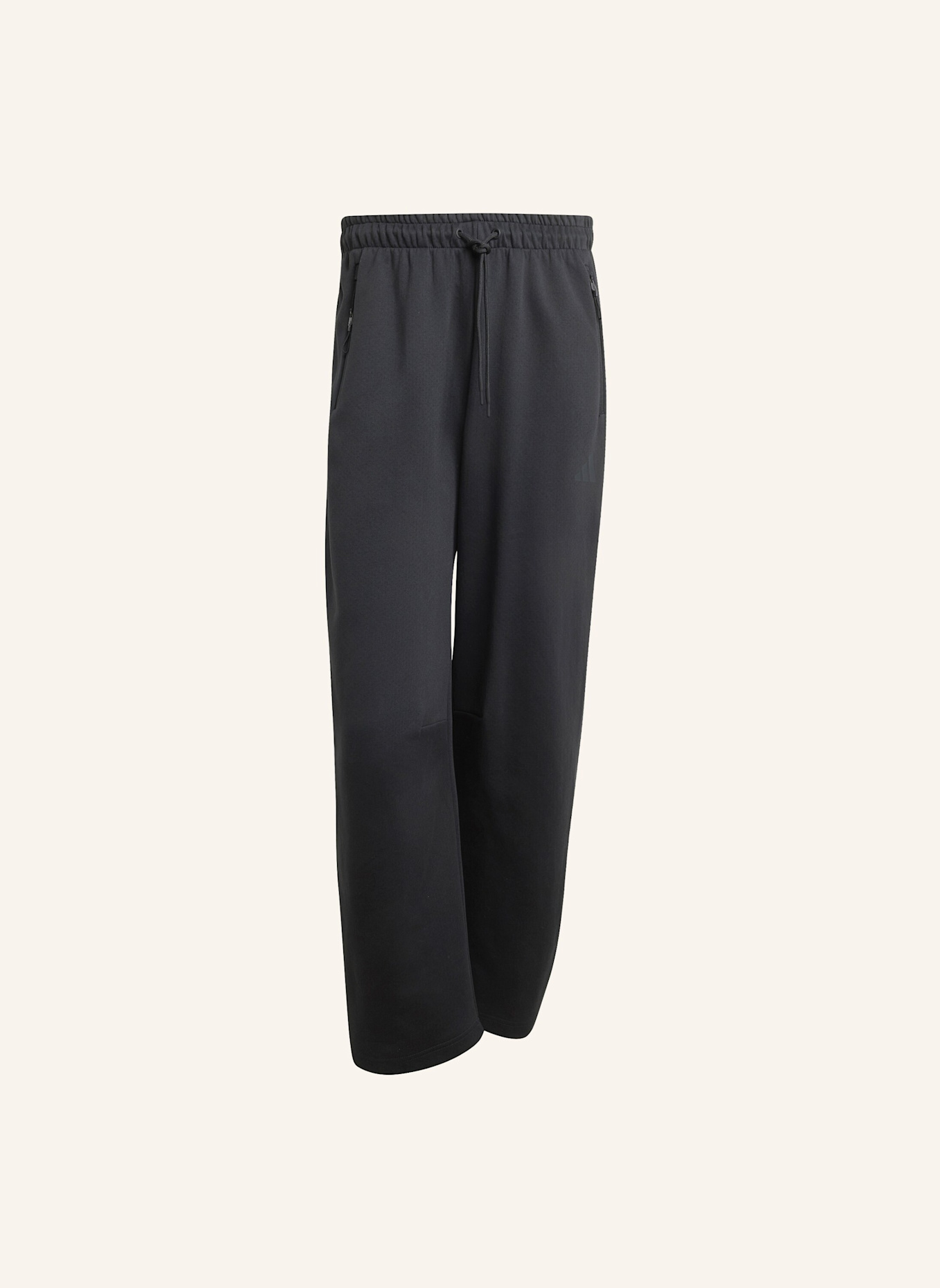 adidas ADIDAS Z.N.E. HOSE OFFENER SAUM: SCHWARZ