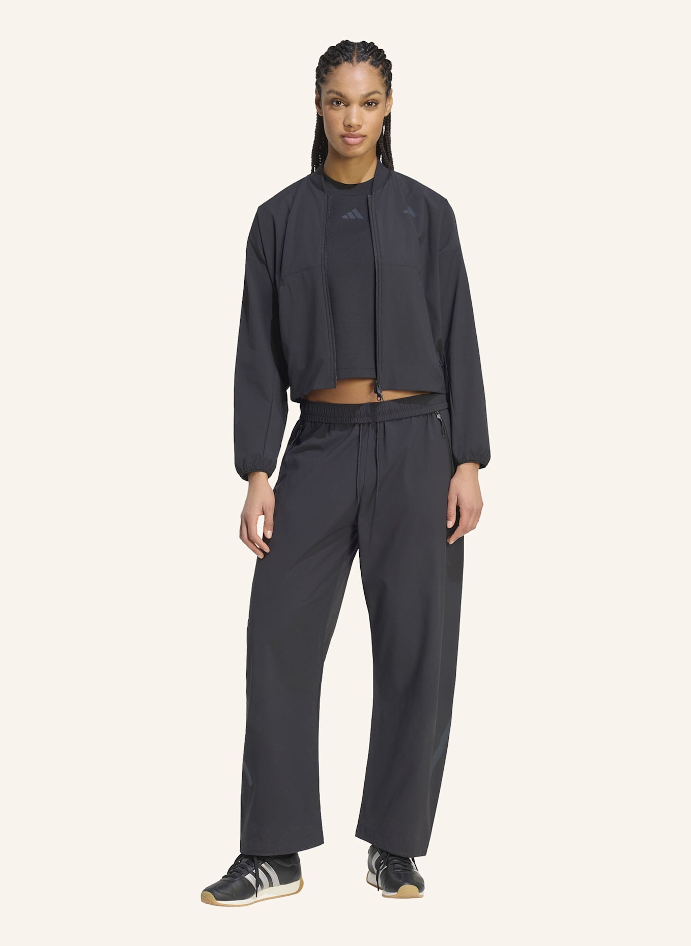 adidas ADIDAS Z.N.E. HOSE, GEWEBT: SCHWARZ