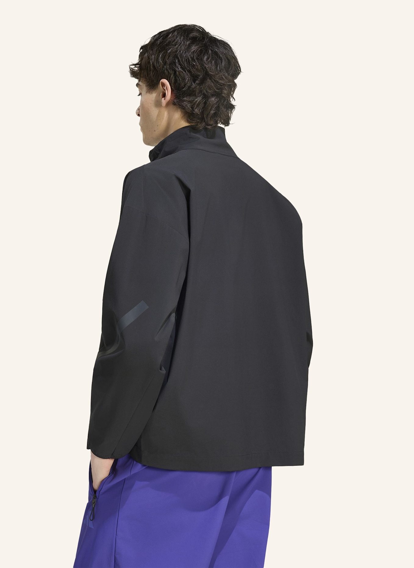 adidas ADIDAS Z.N.E. ORIGINALS JACKE, GEWEBT: SCHWARZ