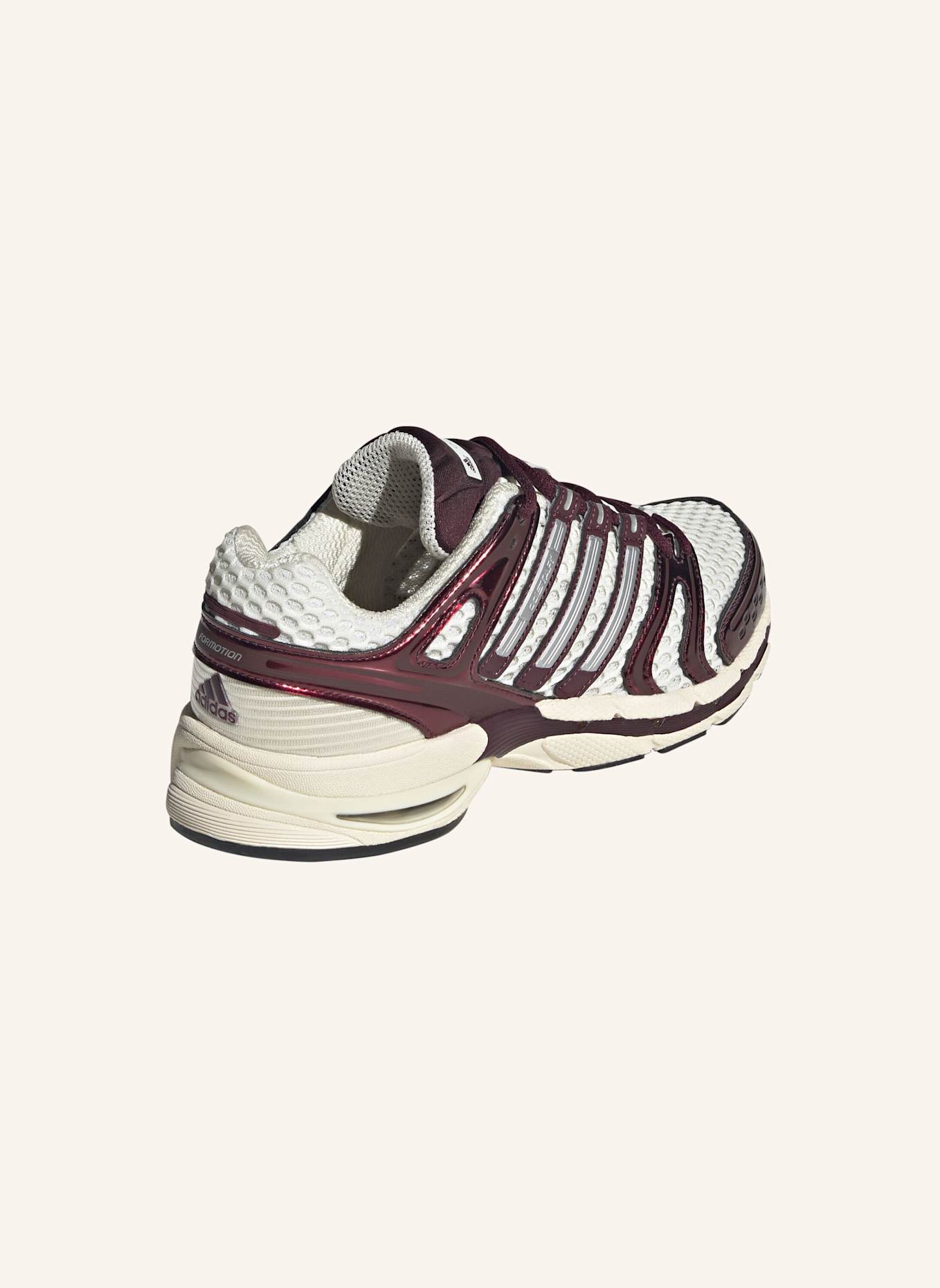 adidas Originals ADISTAR CONTROL 5 SCHUH: WEISS/ SILBER/ ROT