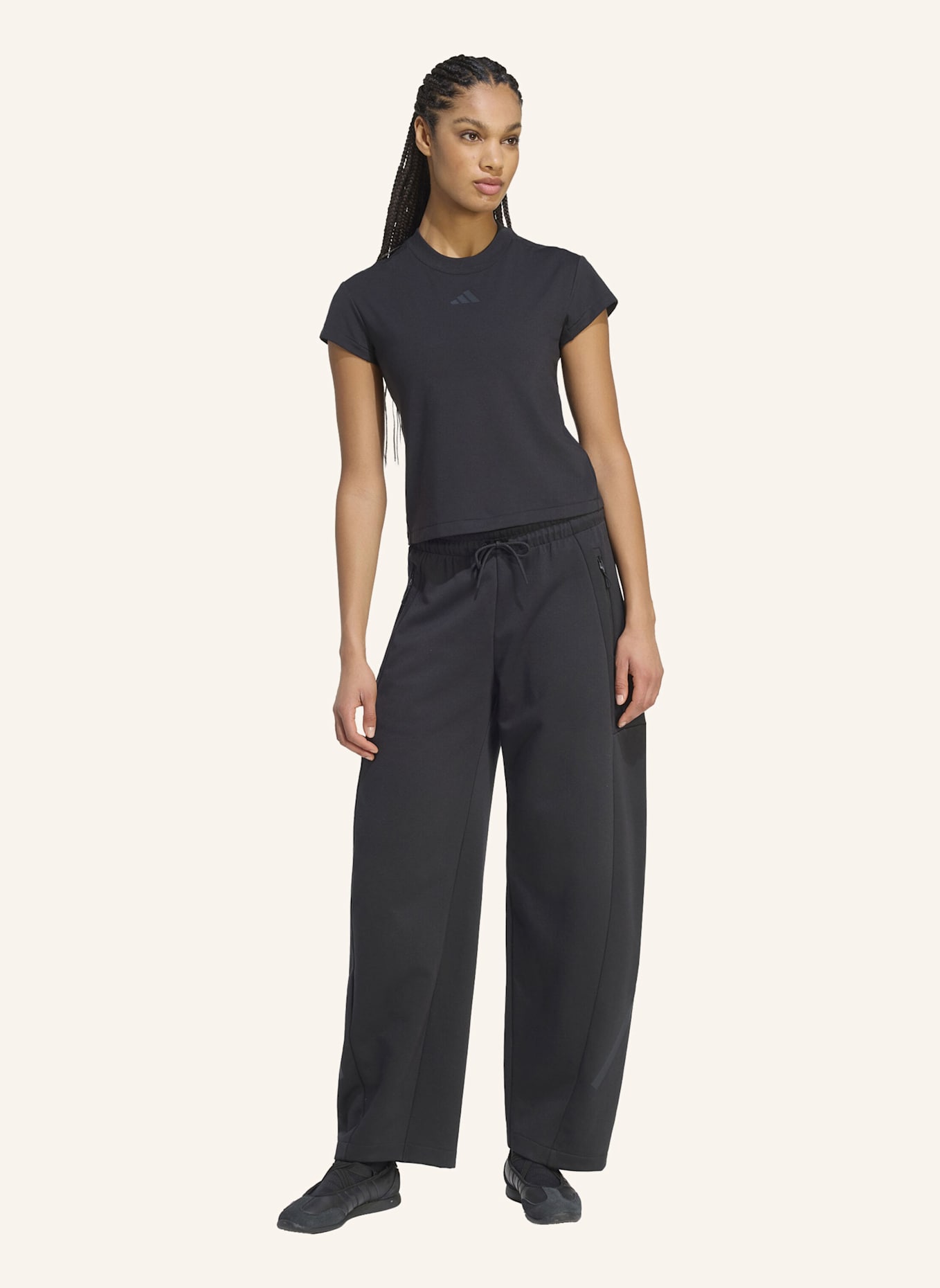 adidas ADIDAS Z.N.E. HOSE, WEIT: SCHWARZ