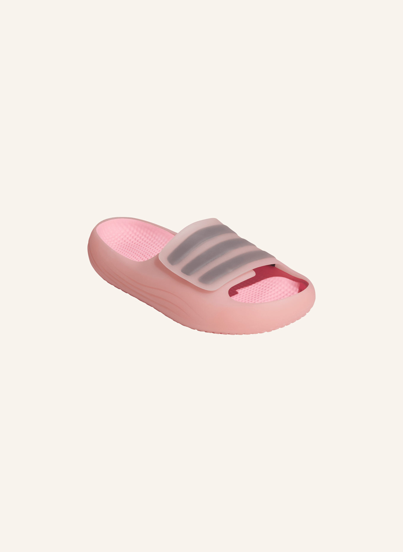 adidas Originals ADISLIDE SANDALEN: ROSA/ SCHWARZ