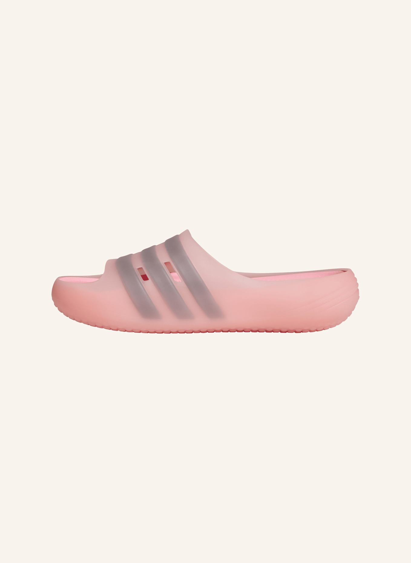 adidas Originals ADISLIDE SANDALEN: ROSA/ SCHWARZ