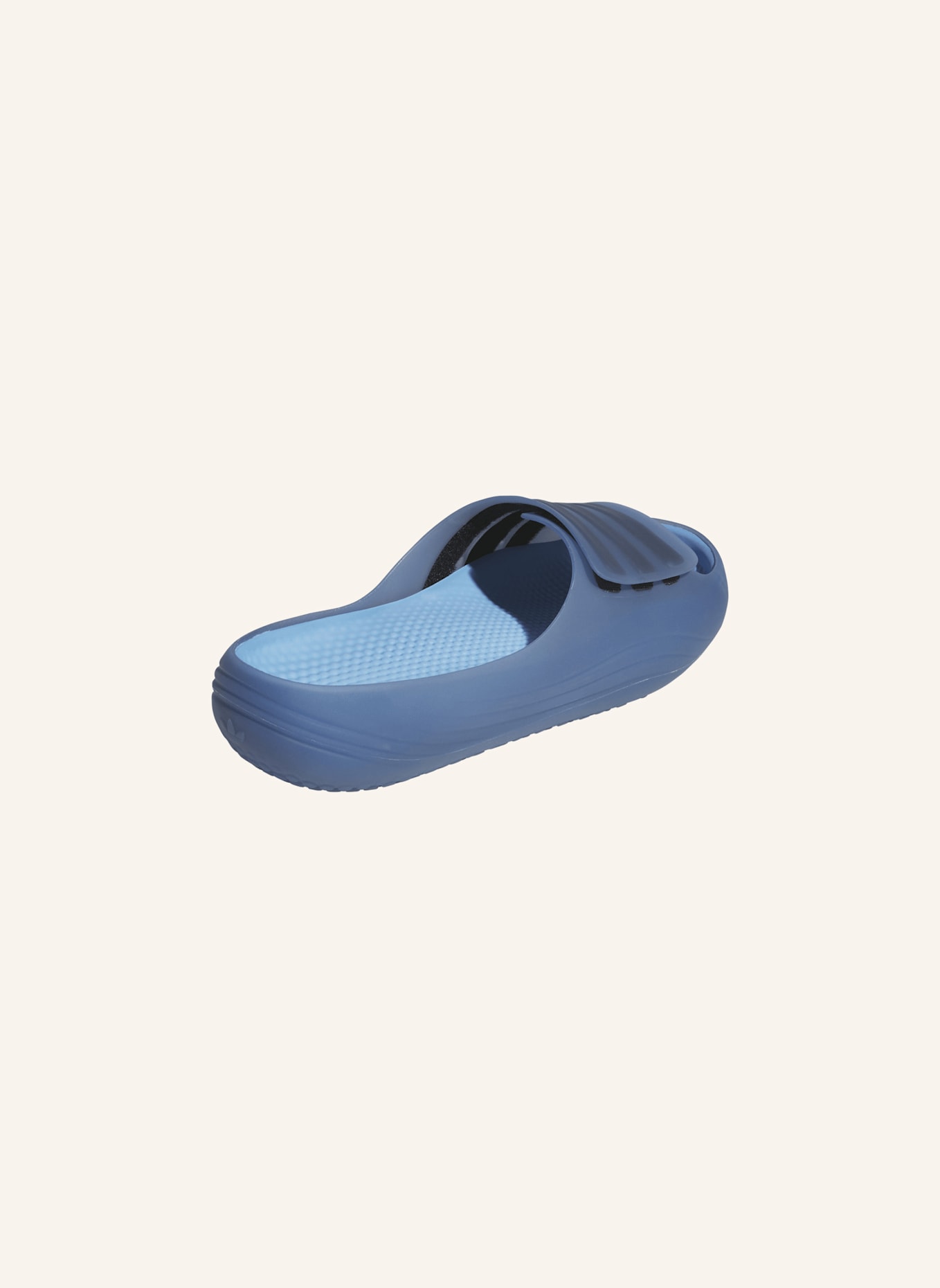 adidas Originals ADISLIDE SANDALEN: BLAU/ SCHWARZ