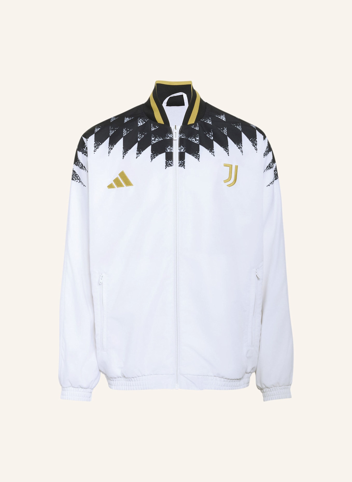 adidas JUVENTUS TURIN STADIUM KIDS TRAININGSJACKE: WEISS