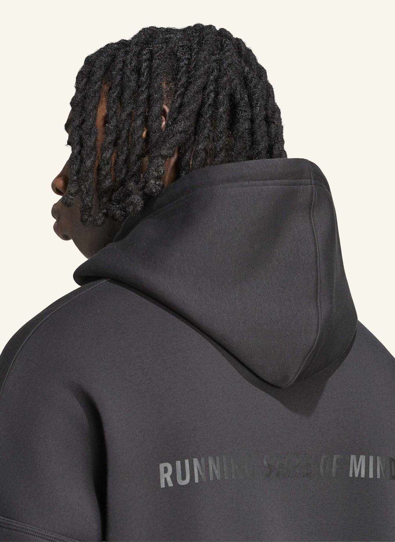 adidas ADI365 RUNNING COMMUNITY CULTURE HOODIE: SCHWARZ