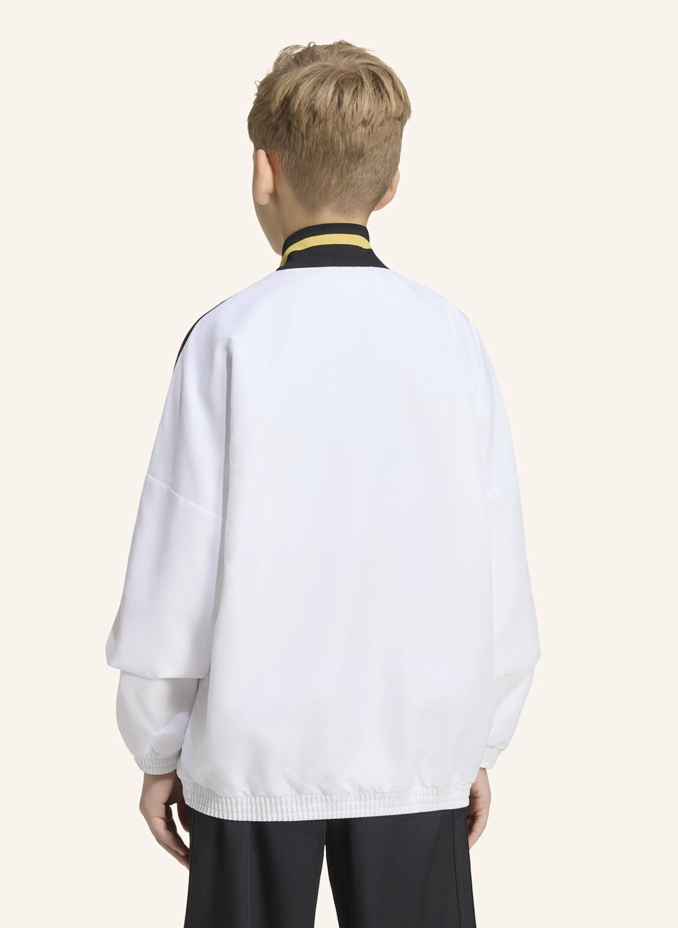 adidas JUVENTUS TURIN STADIUM KIDS TRAININGSJACKE: WEISS