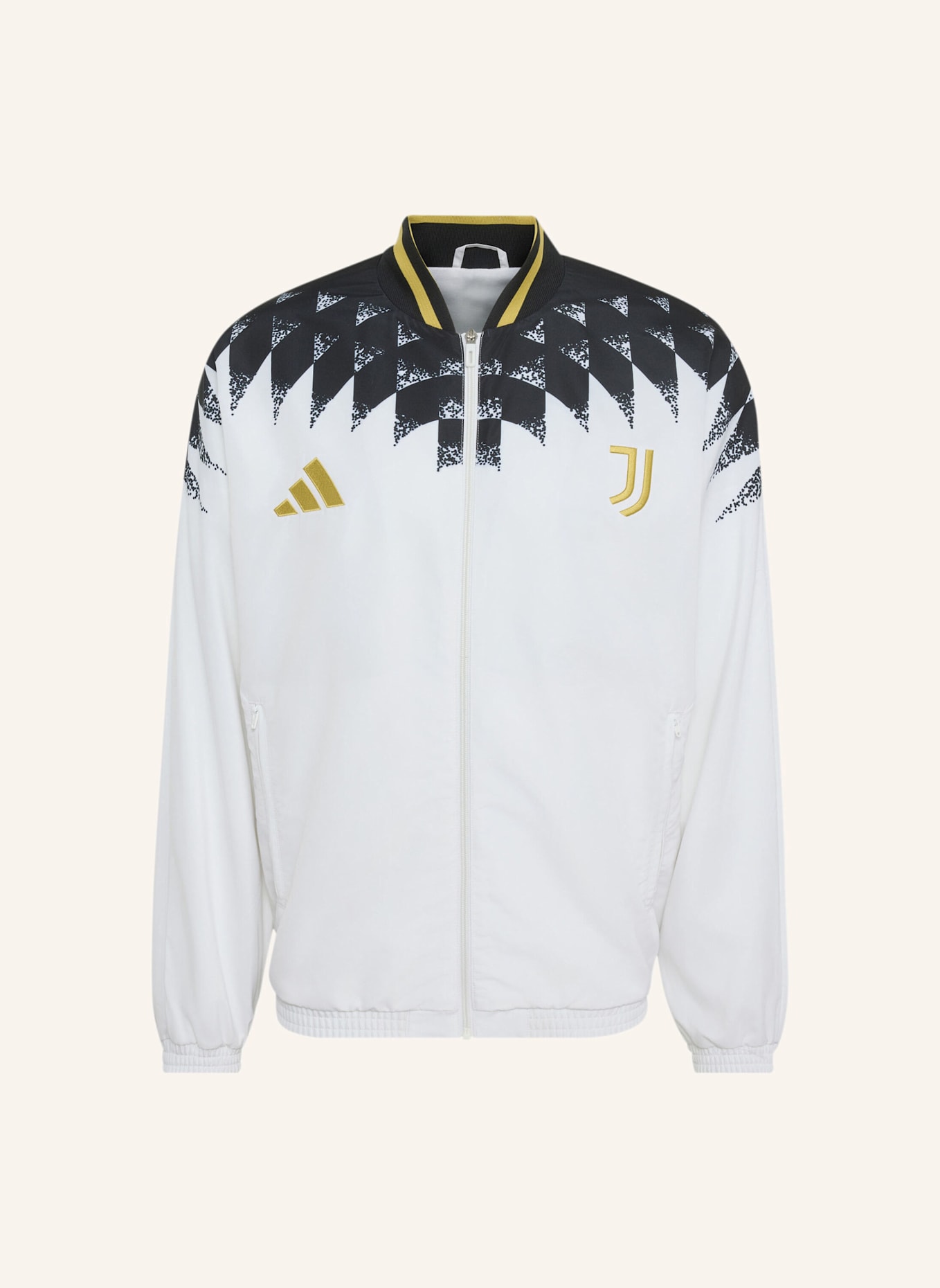 adidas JUVENTUS TURIN STADIUM TRAININGSJACKE: WEISS