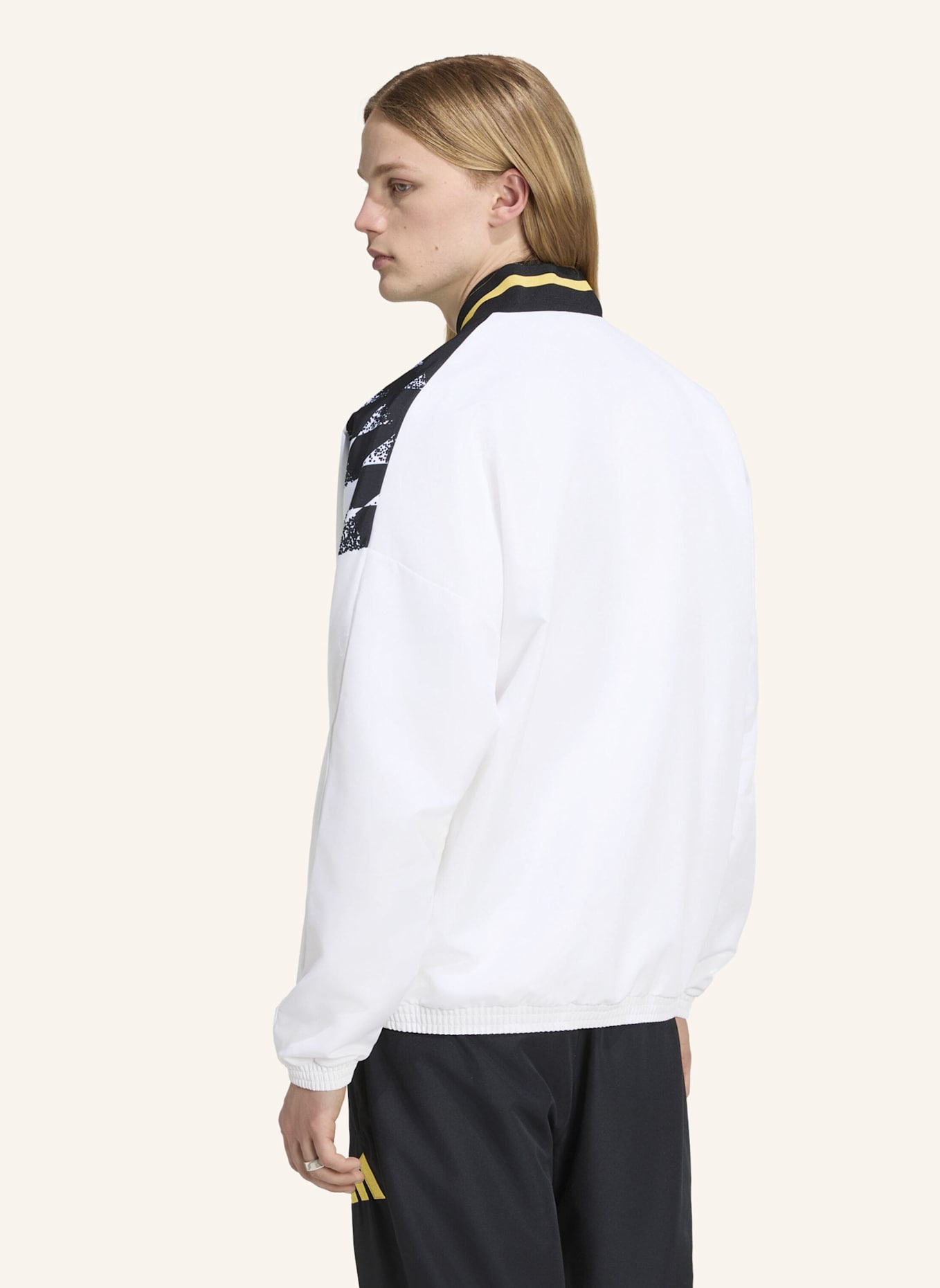 adidas JUVENTUS TURIN STADIUM TRAININGSJACKE: WEISS