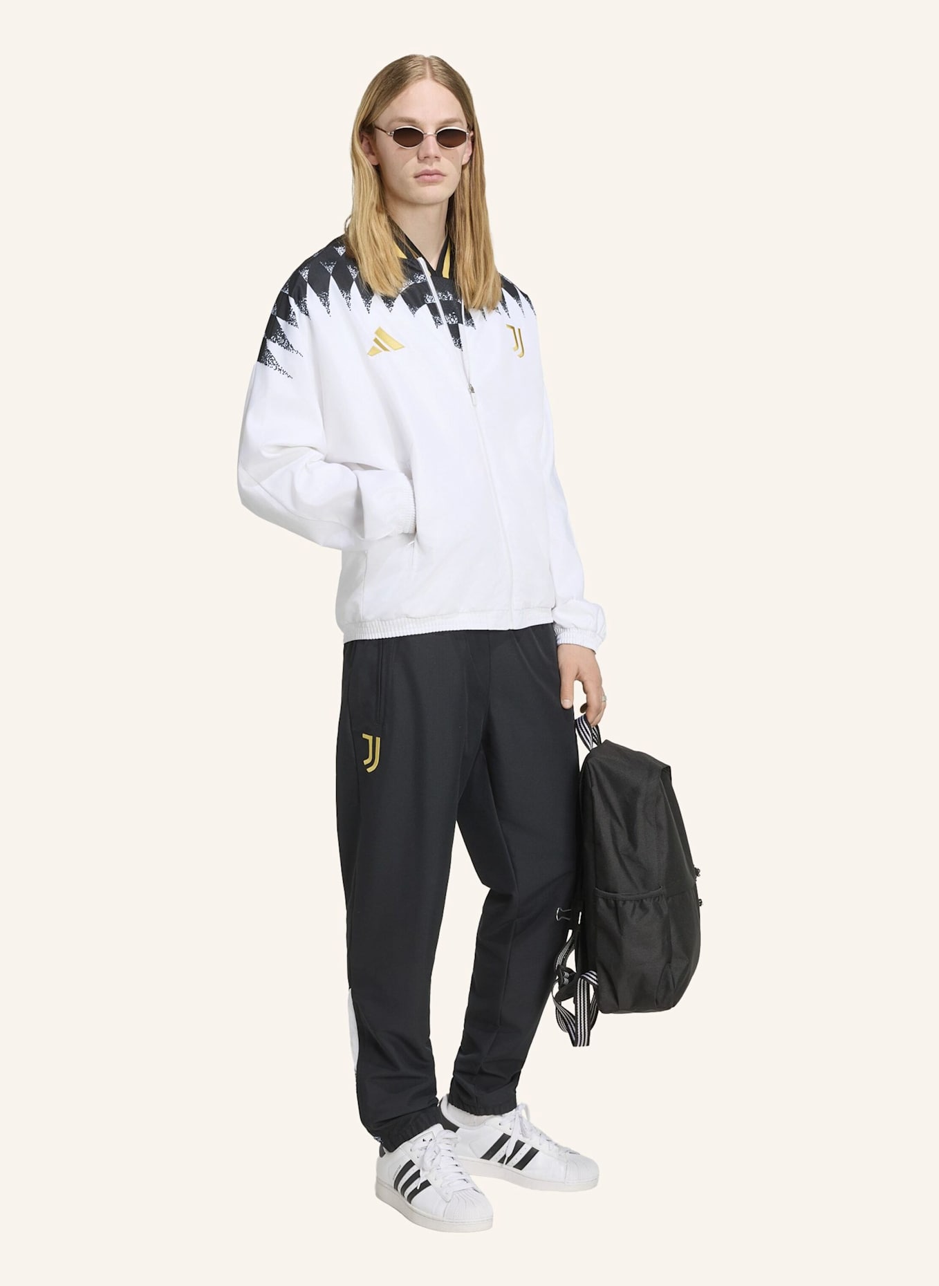 adidas JUVENTUS TURIN STADIUM TRAININGSHOSE: SCHWARZ