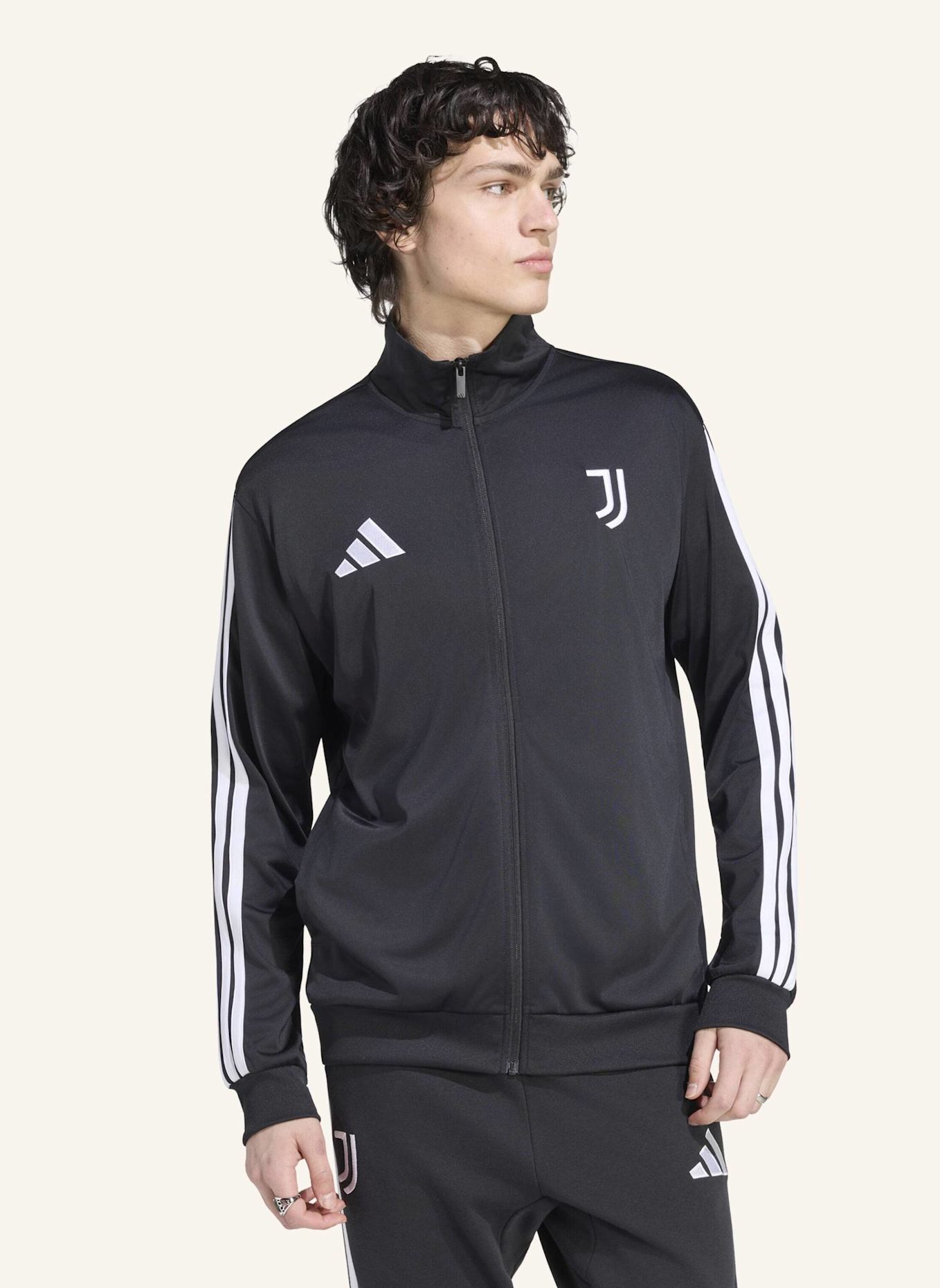 adidas JUVENTUS TURIN DNA TRAININGSJACKE: SCHWARZ