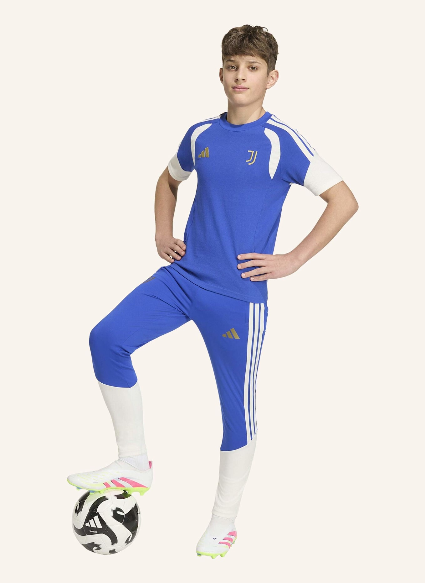 adidas JUVENTUS TURIN 26/27 TIRO26 COMPETITION KIDS TRAININGSHOSE: BLAU