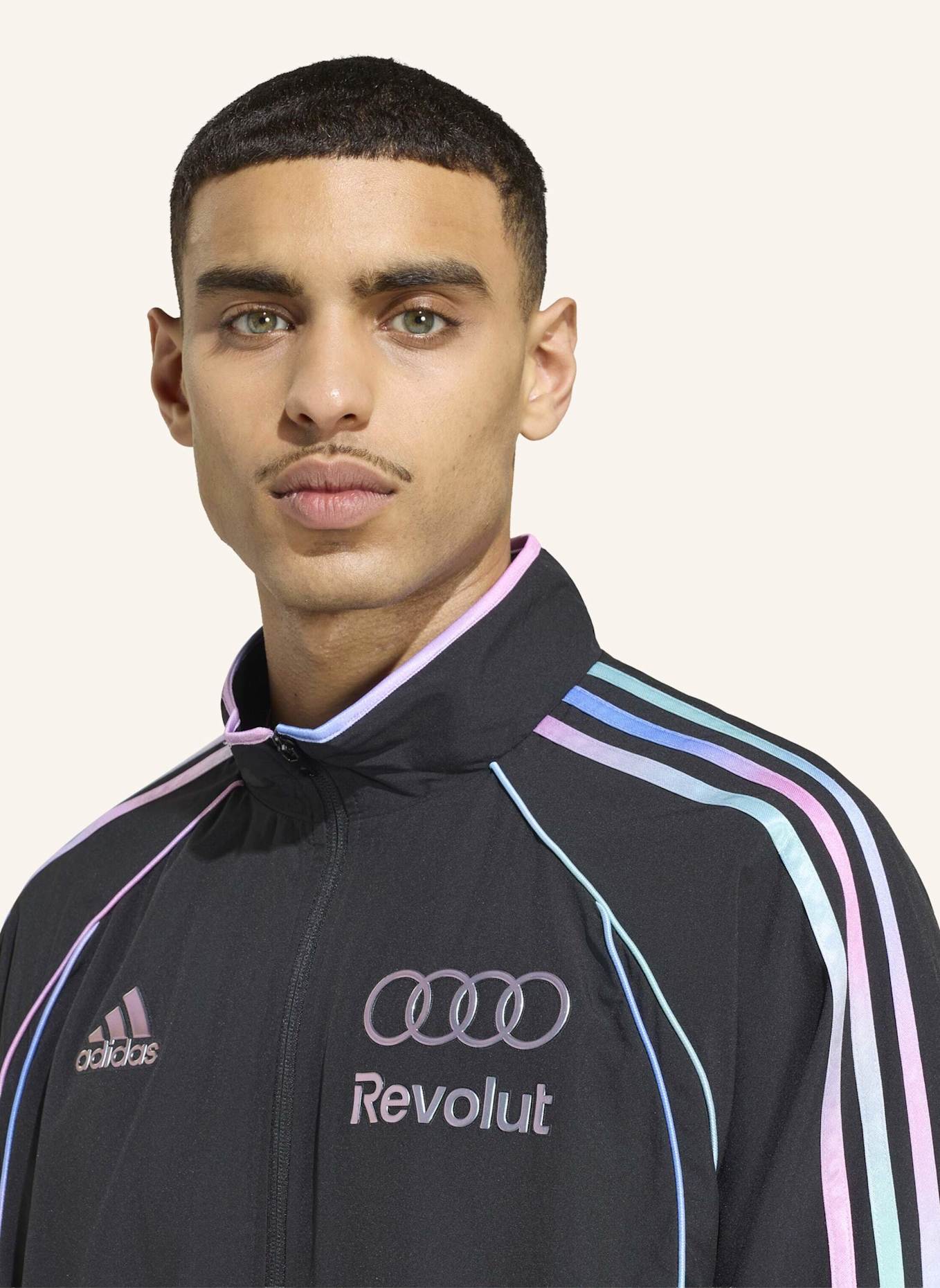 adidas AUDI REVOLUT F1 TEAM TEAMGEIST TRAININGSJACKE: SCHWARZ