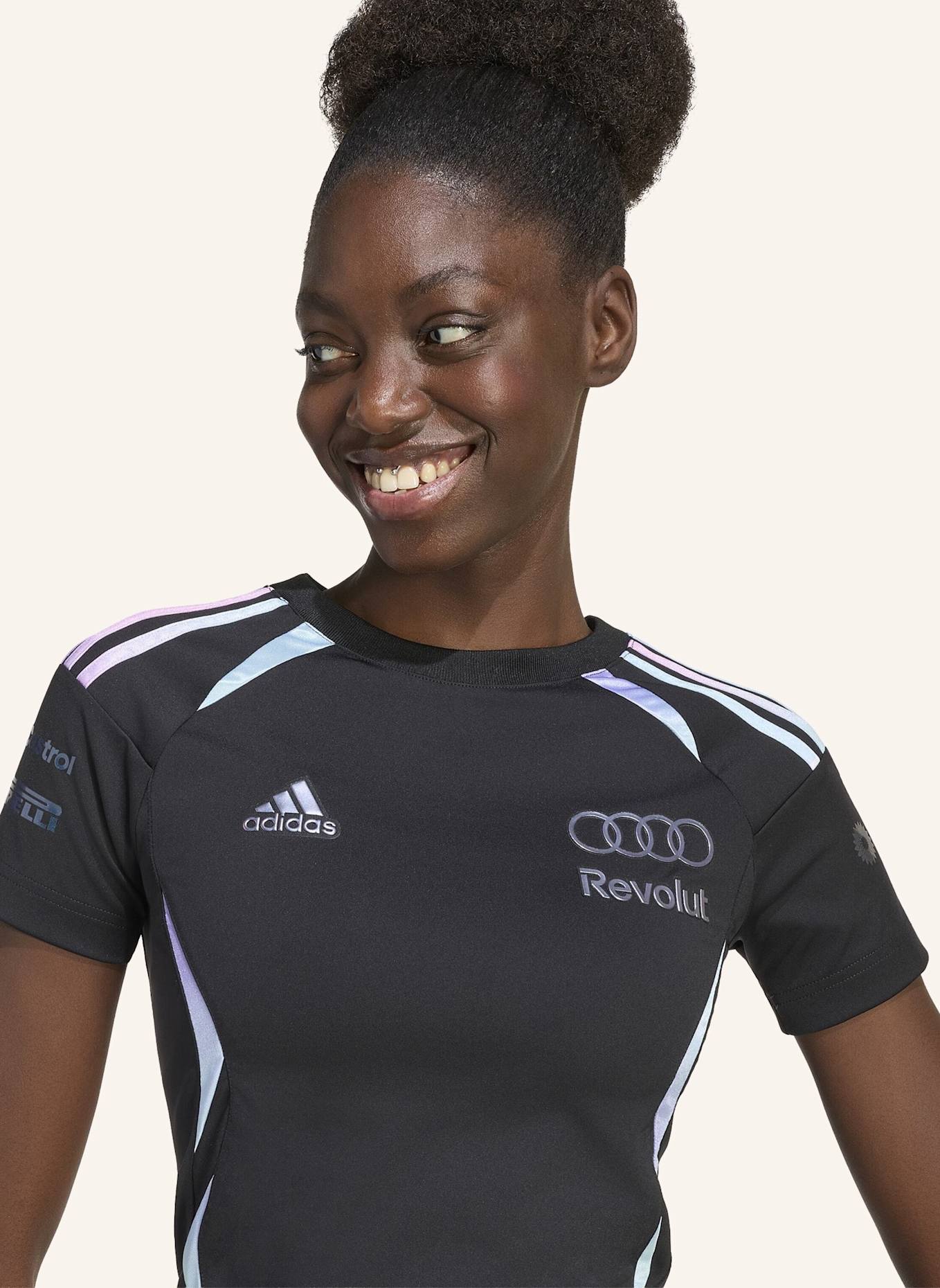 adidas AUDI REVOLUT F1 TEAM TEAMGEIST T-SHIRT: SCHWARZ
