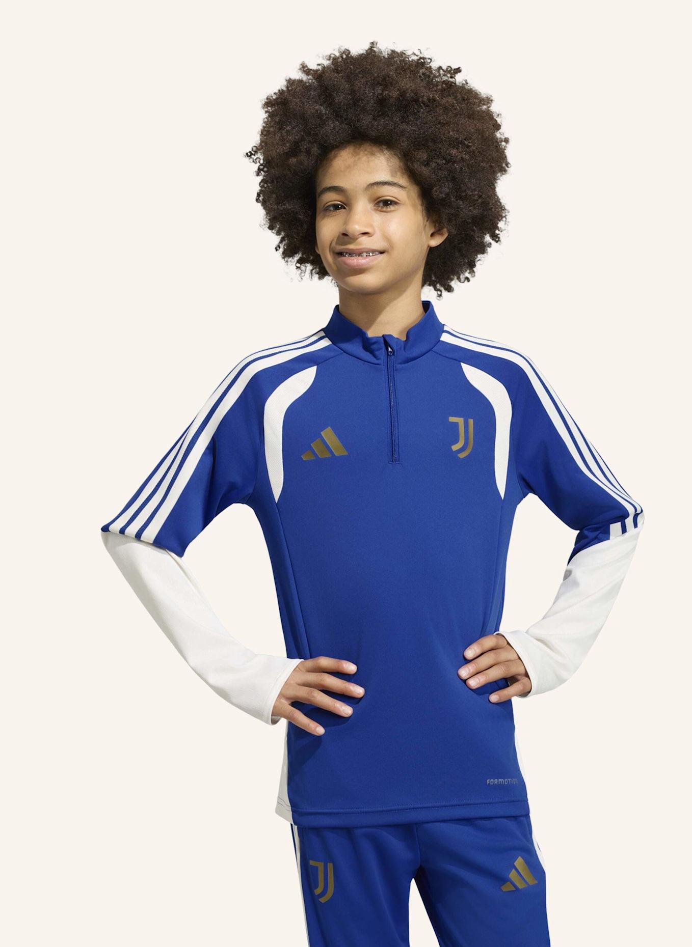 adidas JUVENTUS TURIN 26/27 TIRO26 COMPETITION KIDS TRAININGSOBERTEIL: BLAU