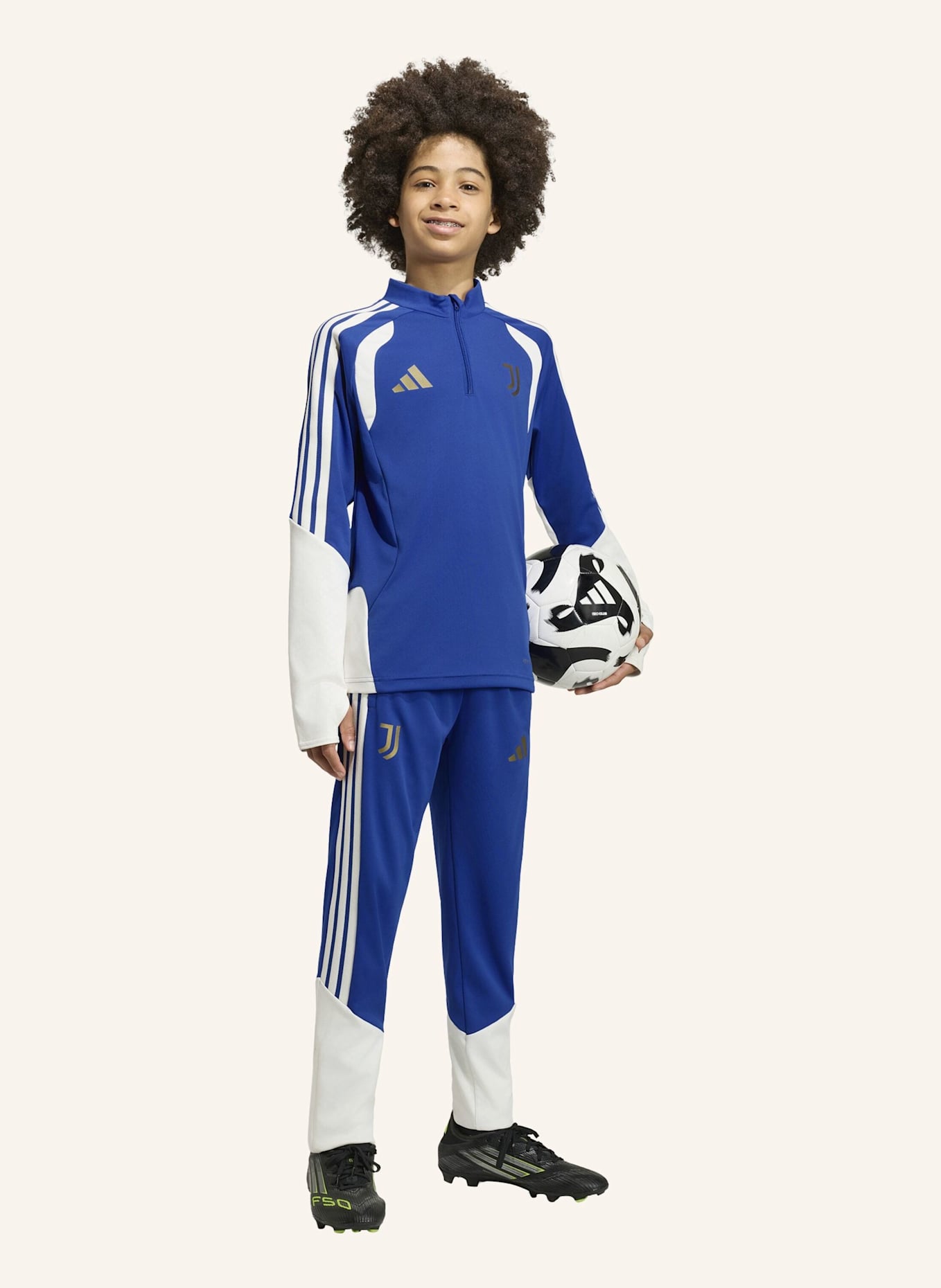 adidas JUVENTUS TURIN 26/27 TIRO26 COMPETITION KIDS TRAININGSOBERTEIL: BLAU