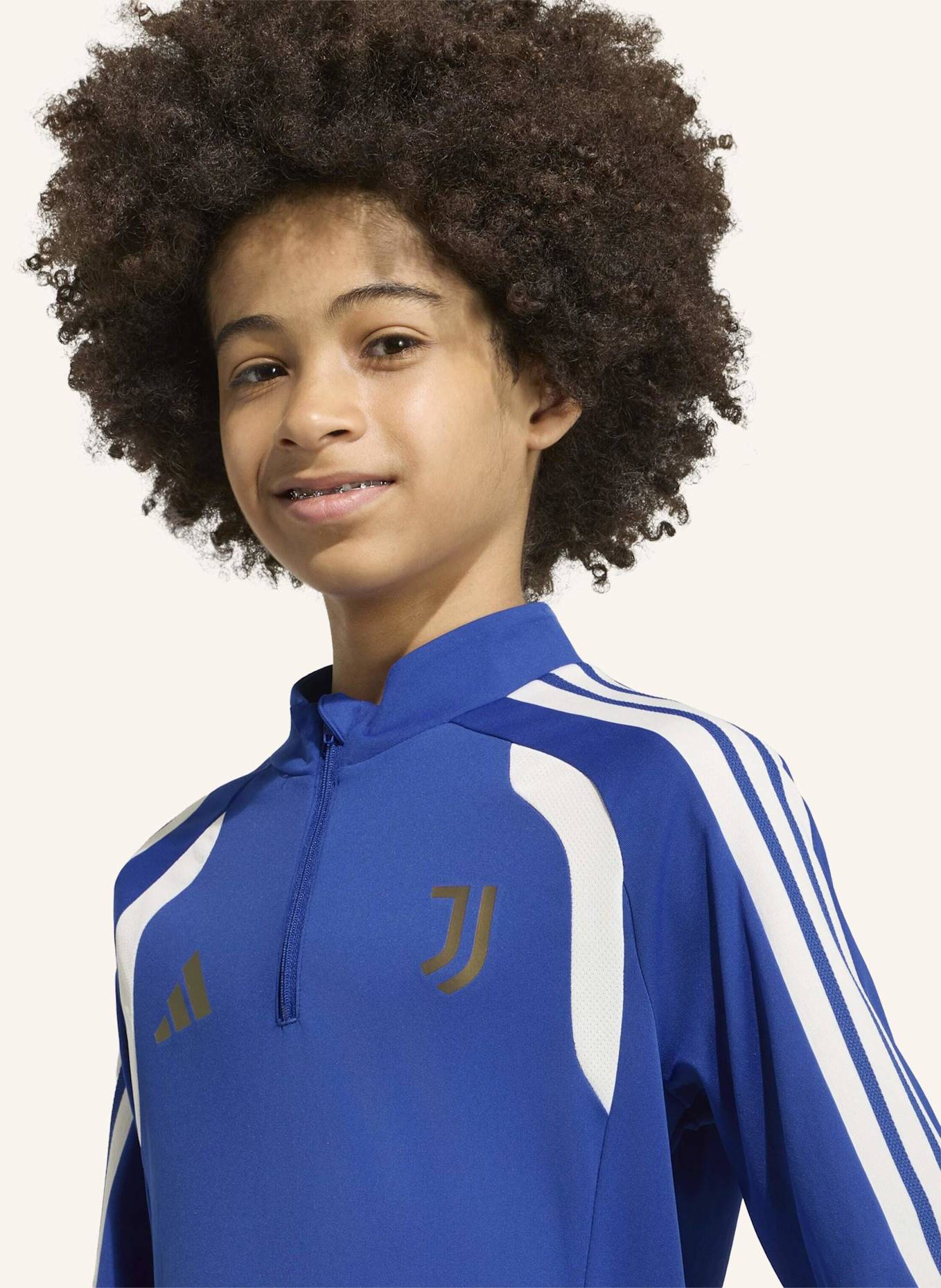 adidas JUVENTUS TURIN 26/27 TIRO26 COMPETITION KIDS TRAININGSOBERTEIL: BLAU