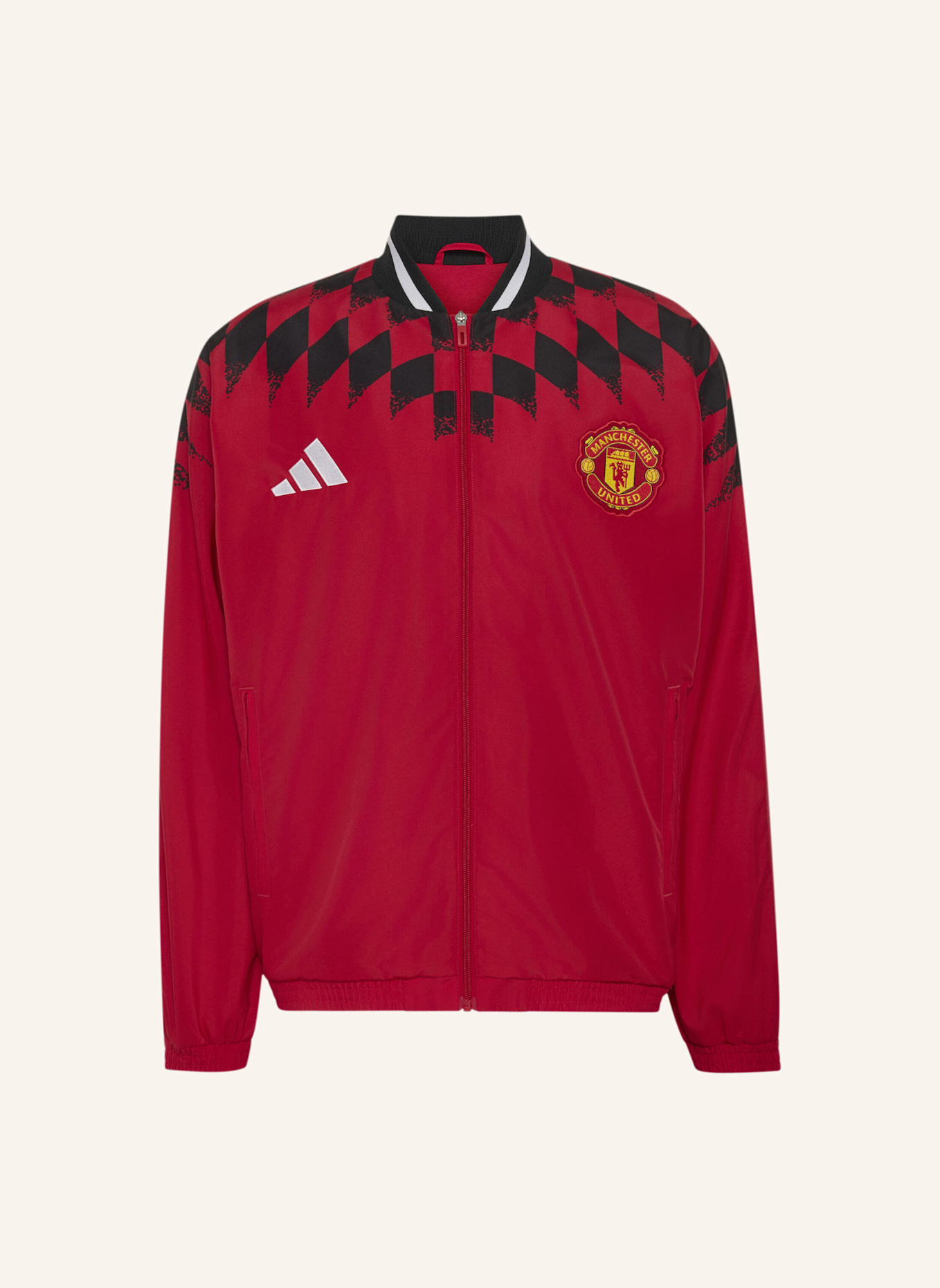 adidas MANCHESTER UNITED STADIUM TRAININGSJACKE: ROT