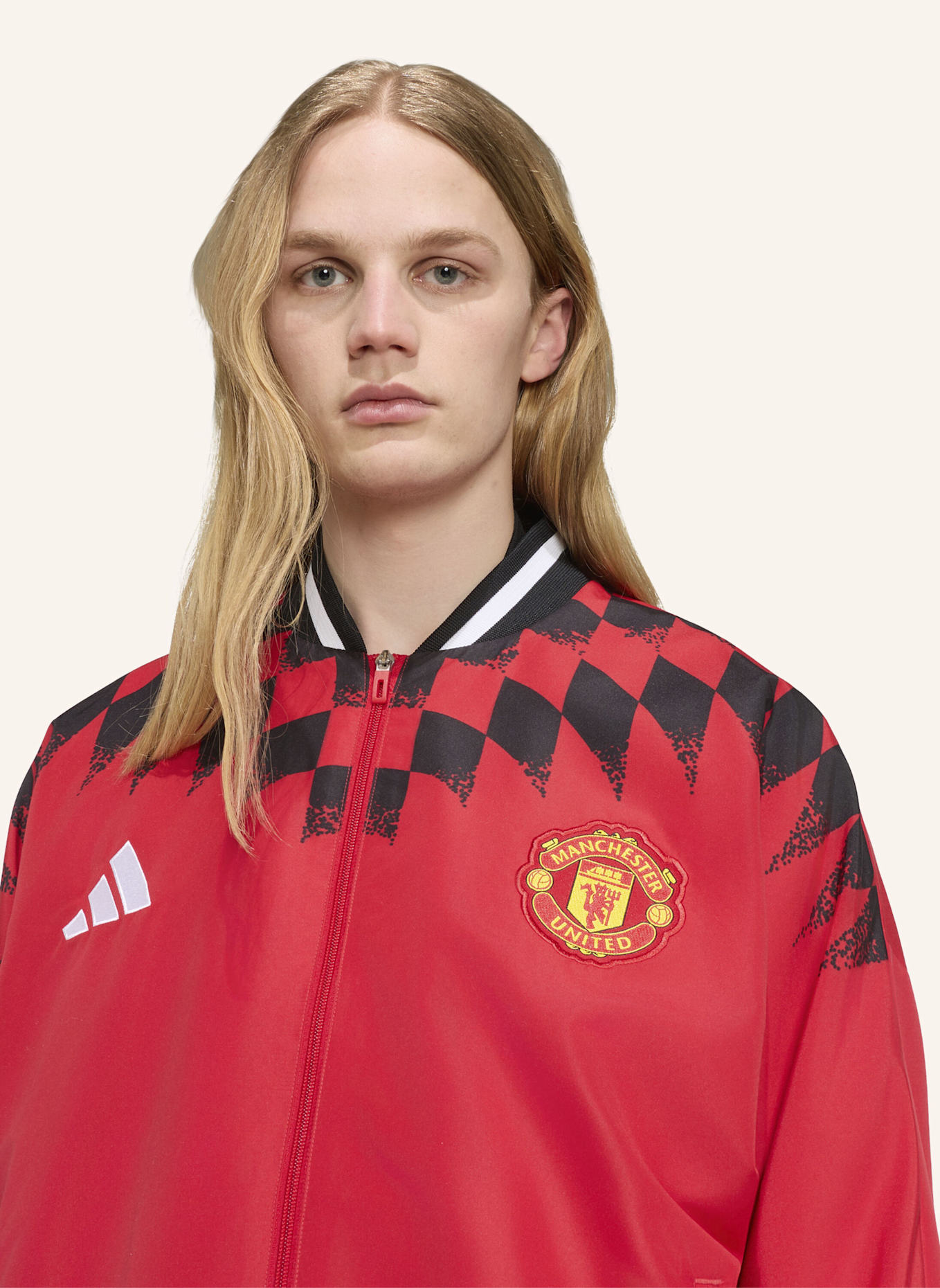 adidas MANCHESTER UNITED STADIUM TRAININGSJACKE: ROT