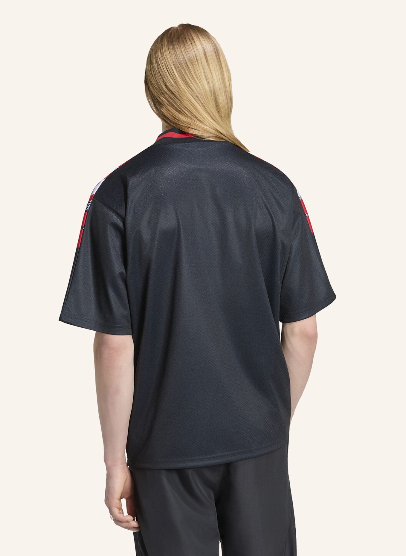 adidas MANCHESTER UNITED STADIUM TRIKOT: SCHWARZ