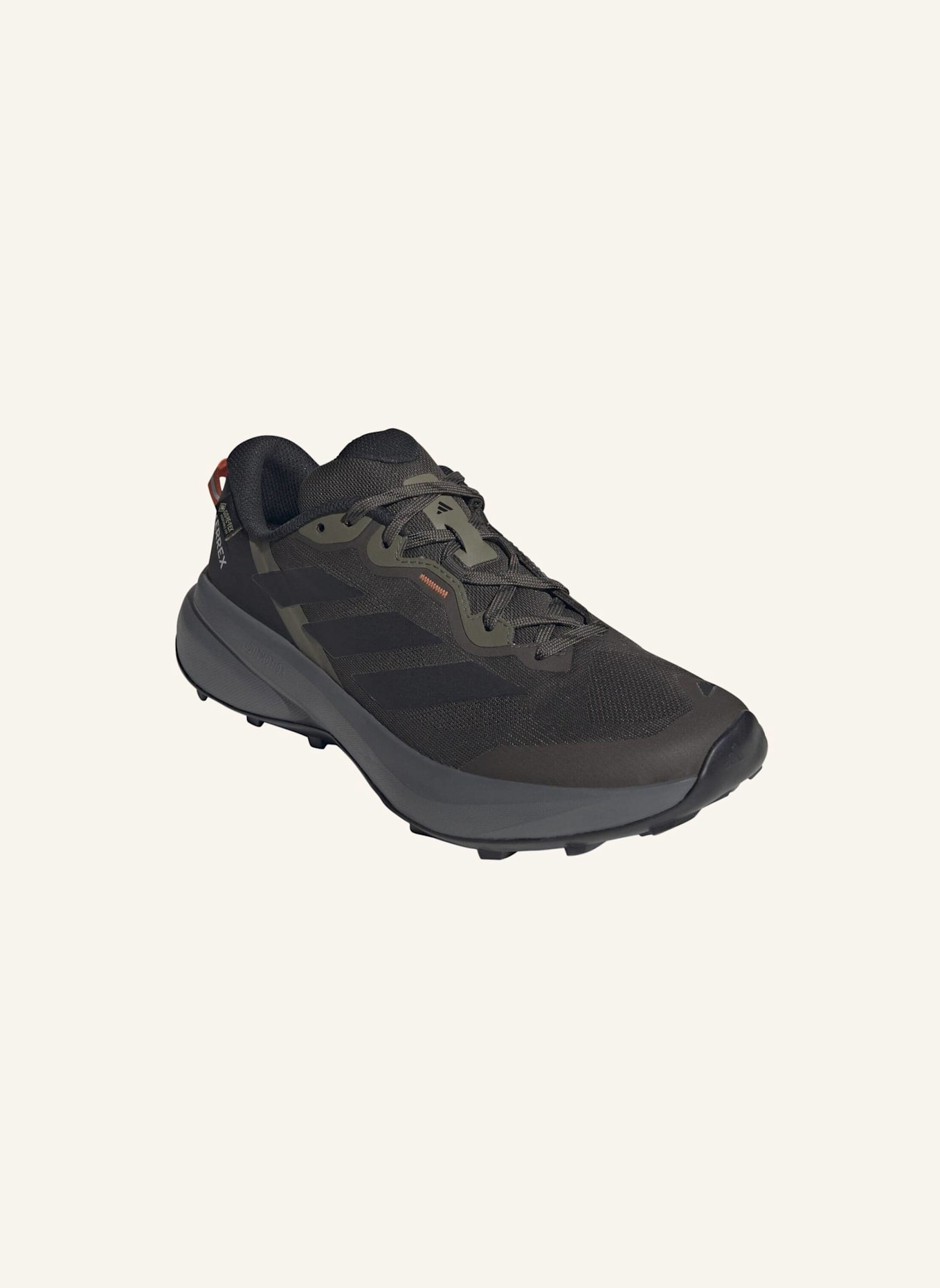 adidas TERREX TERREX TRACEFINDER PLUS GORE-TEX TRAILRUNNING-SCHUH: GRÜN/ SCHWARZ