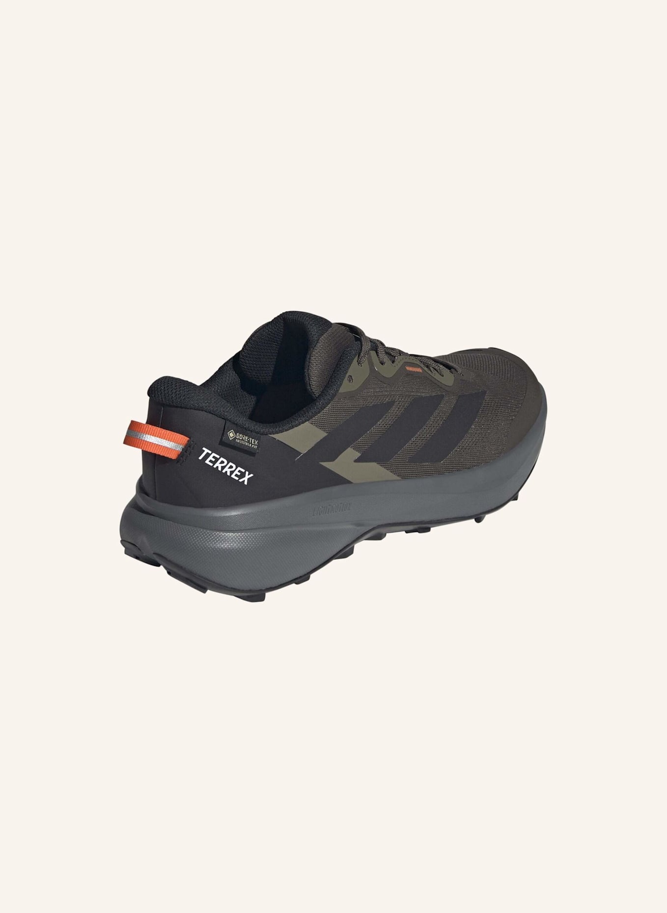 adidas TERREX TERREX TRACEFINDER PLUS GORE-TEX TRAILRUNNING-SCHUH: GRÜN/ SCHWARZ