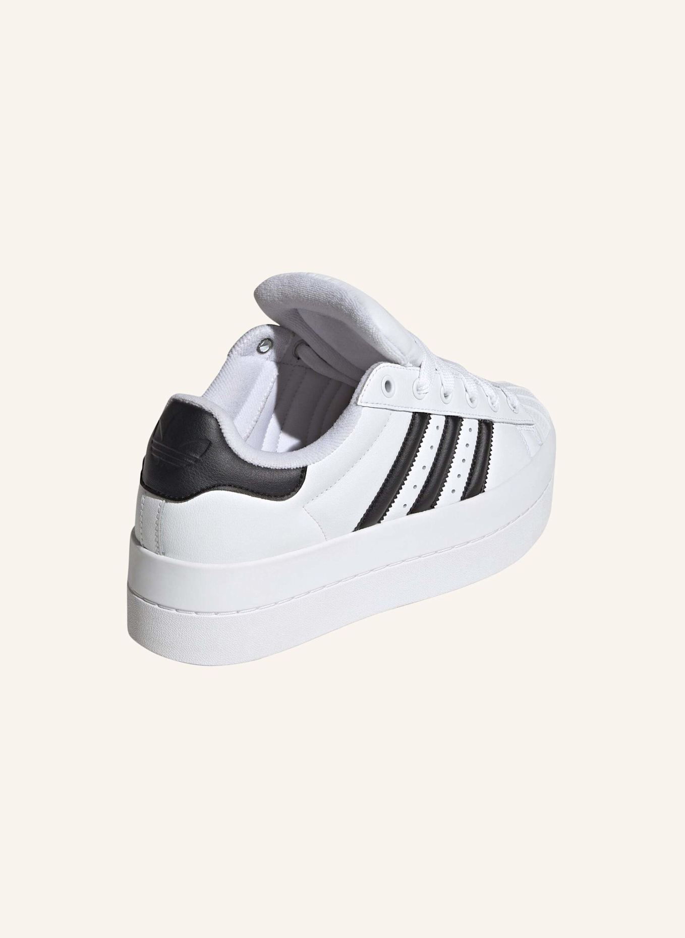 adidas Originals ADIDAS SUPERSTAR STACK SCHUH: WEISS/ SCHWARZ