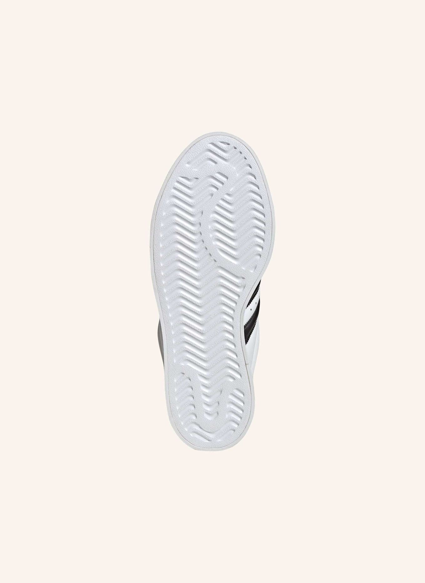 adidas Originals ADIDAS SUPERSTAR STACK SCHUH: WEISS/ SCHWARZ