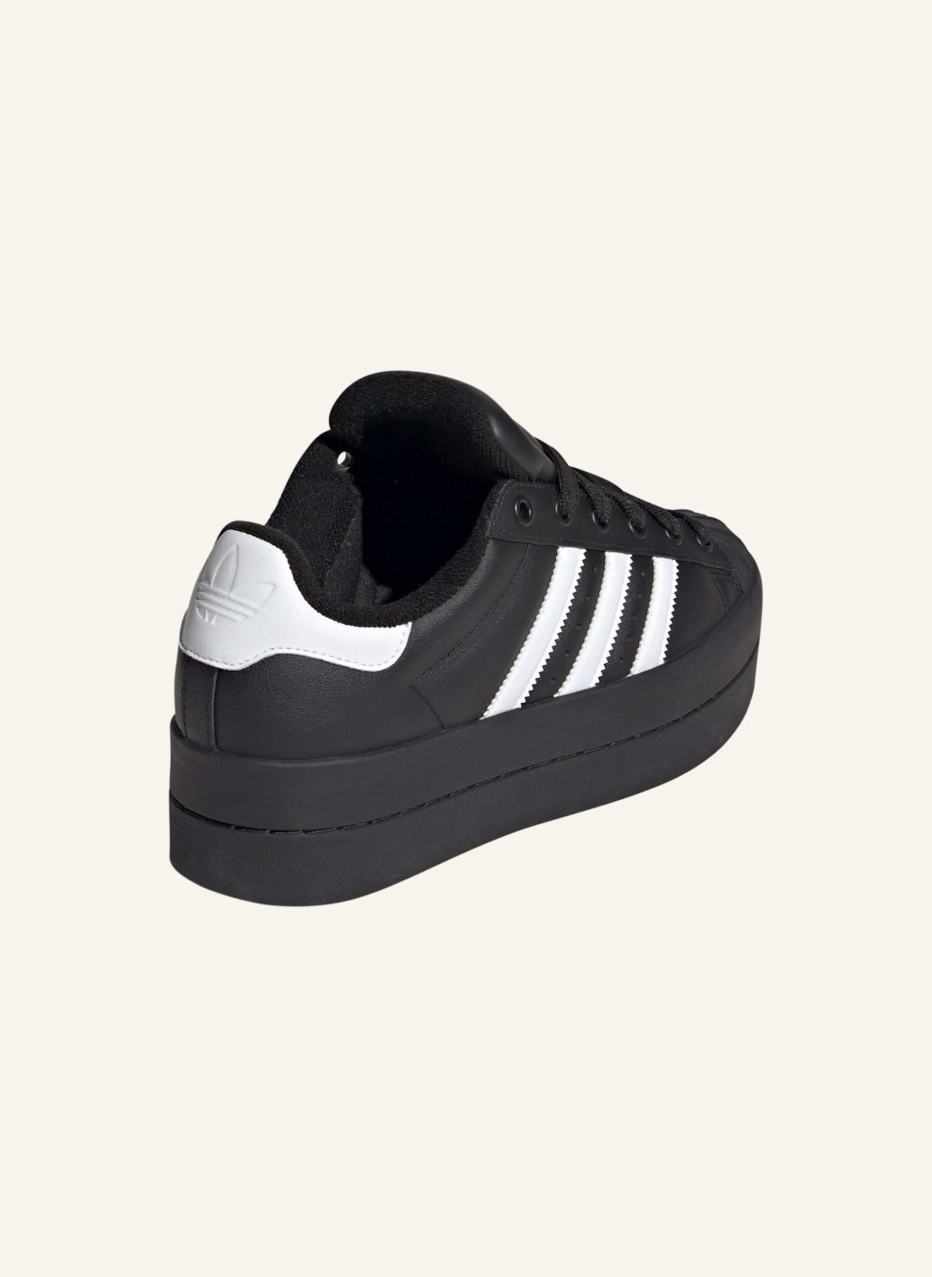 adidas Originals ADIDAS SUPERSTAR STACK SCHUH: SCHWARZ/ WEISS