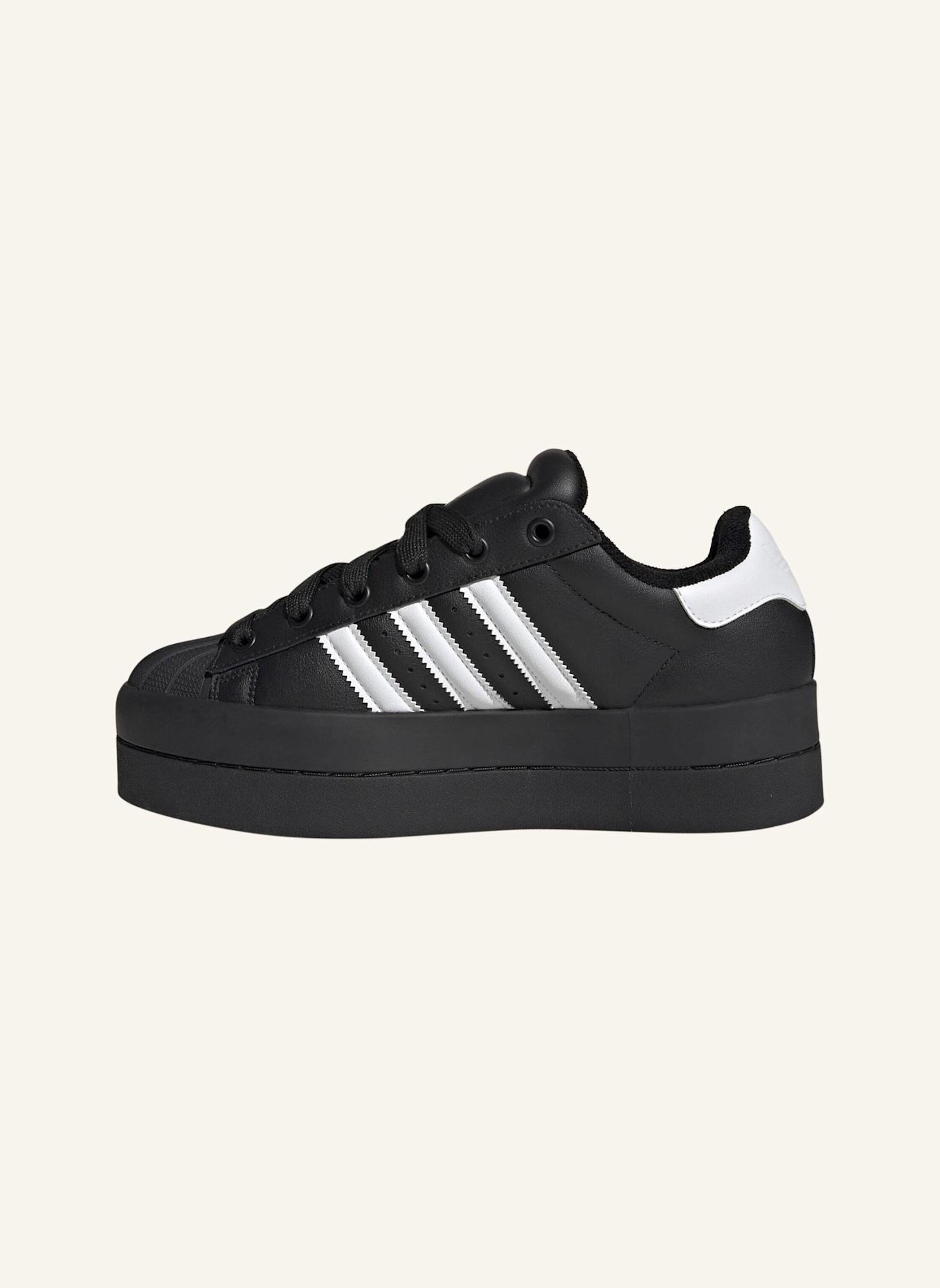 adidas Originals ADIDAS SUPERSTAR STACK SCHUH: SCHWARZ/ WEISS
