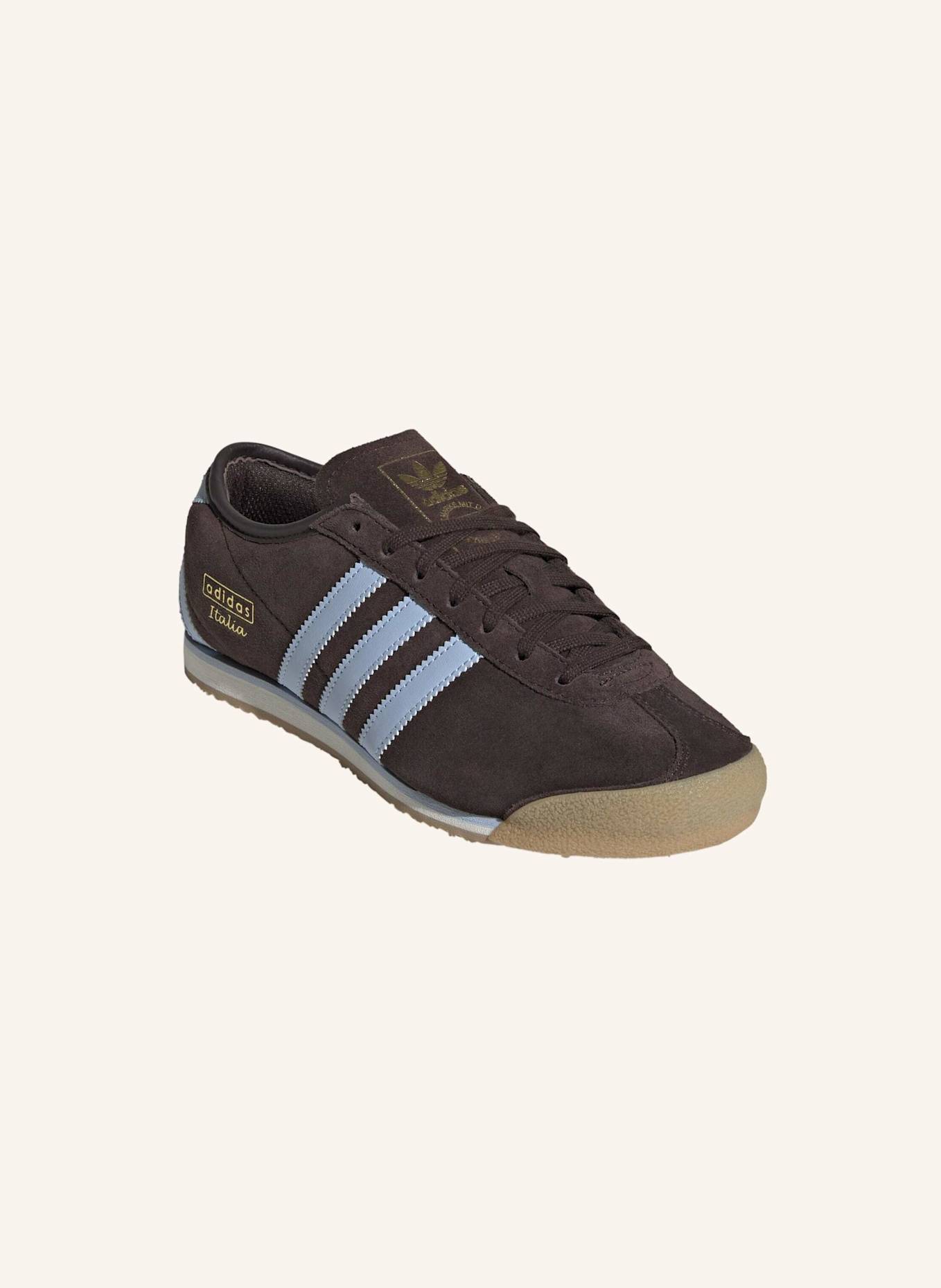 adidas Originals ITALIA 70S SCHUH: BRAUN/ BLAU/ WEISS