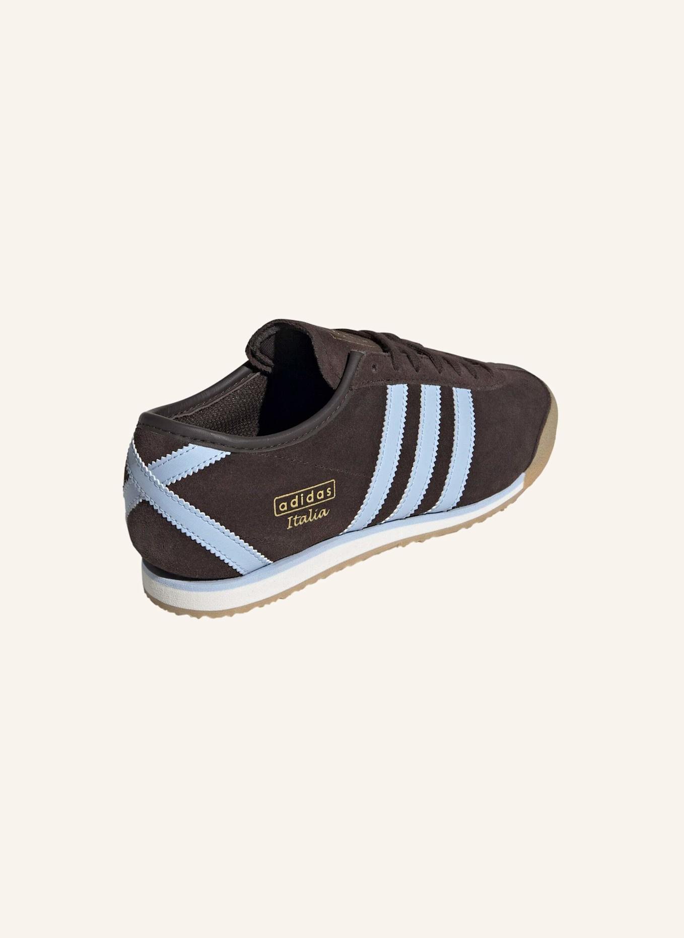adidas Originals ITALIA 70S SCHUH: BRAUN/ BLAU/ WEISS