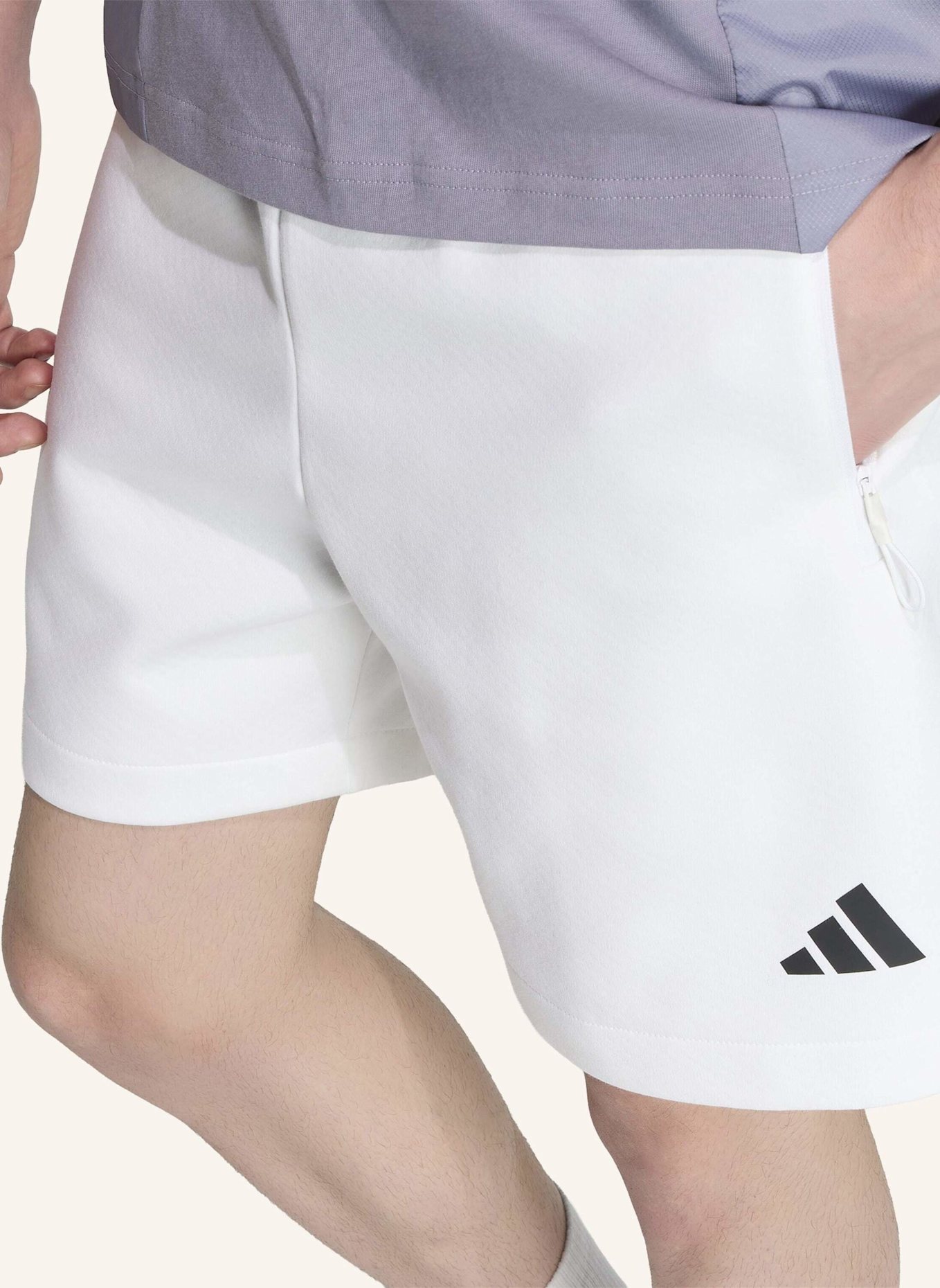 adidas ADIDAS Z.N.E. SHORTS: WEISS