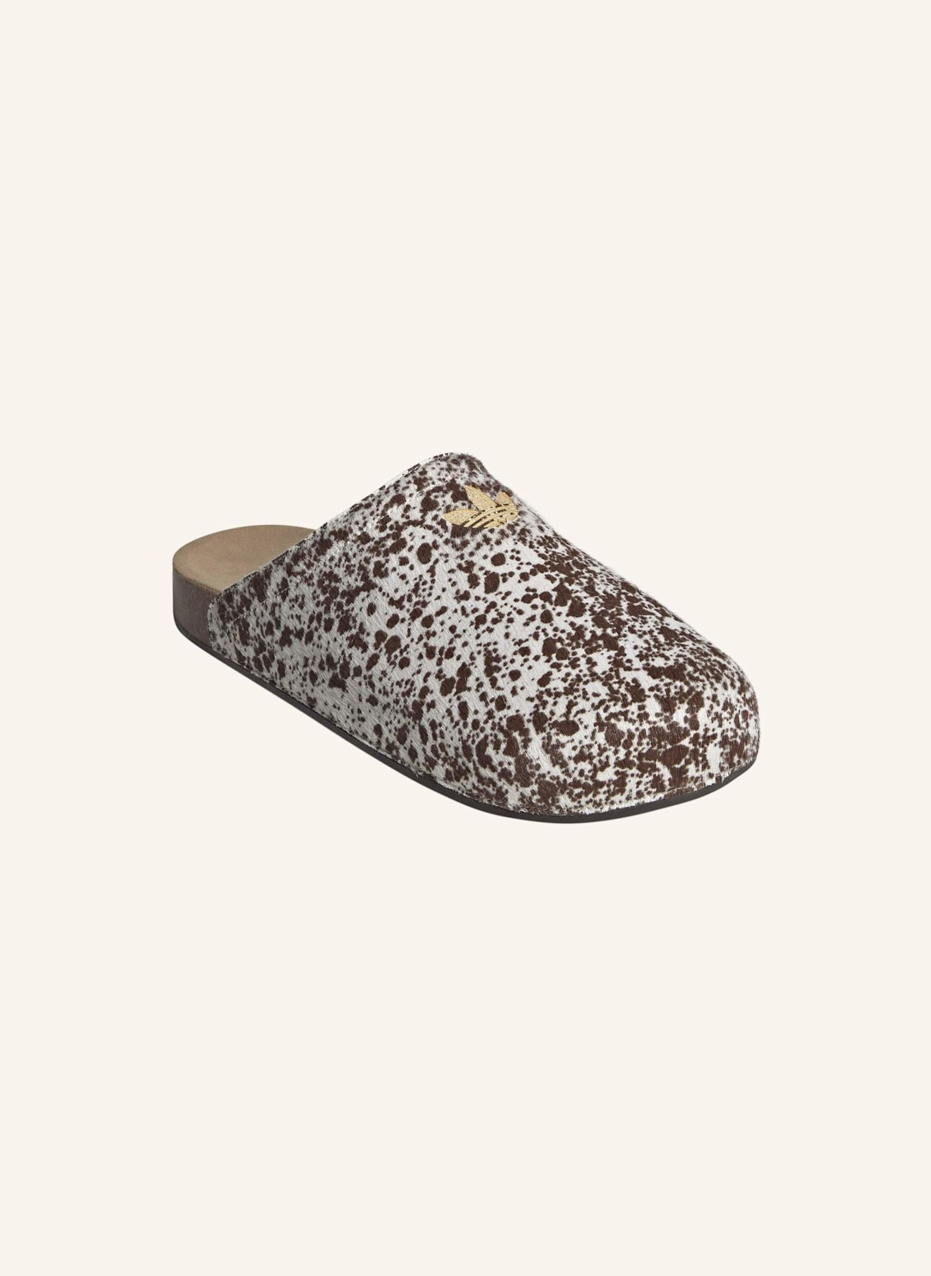 adidas Originals ADIMULE SLIDES: WEISS/ BRAUN