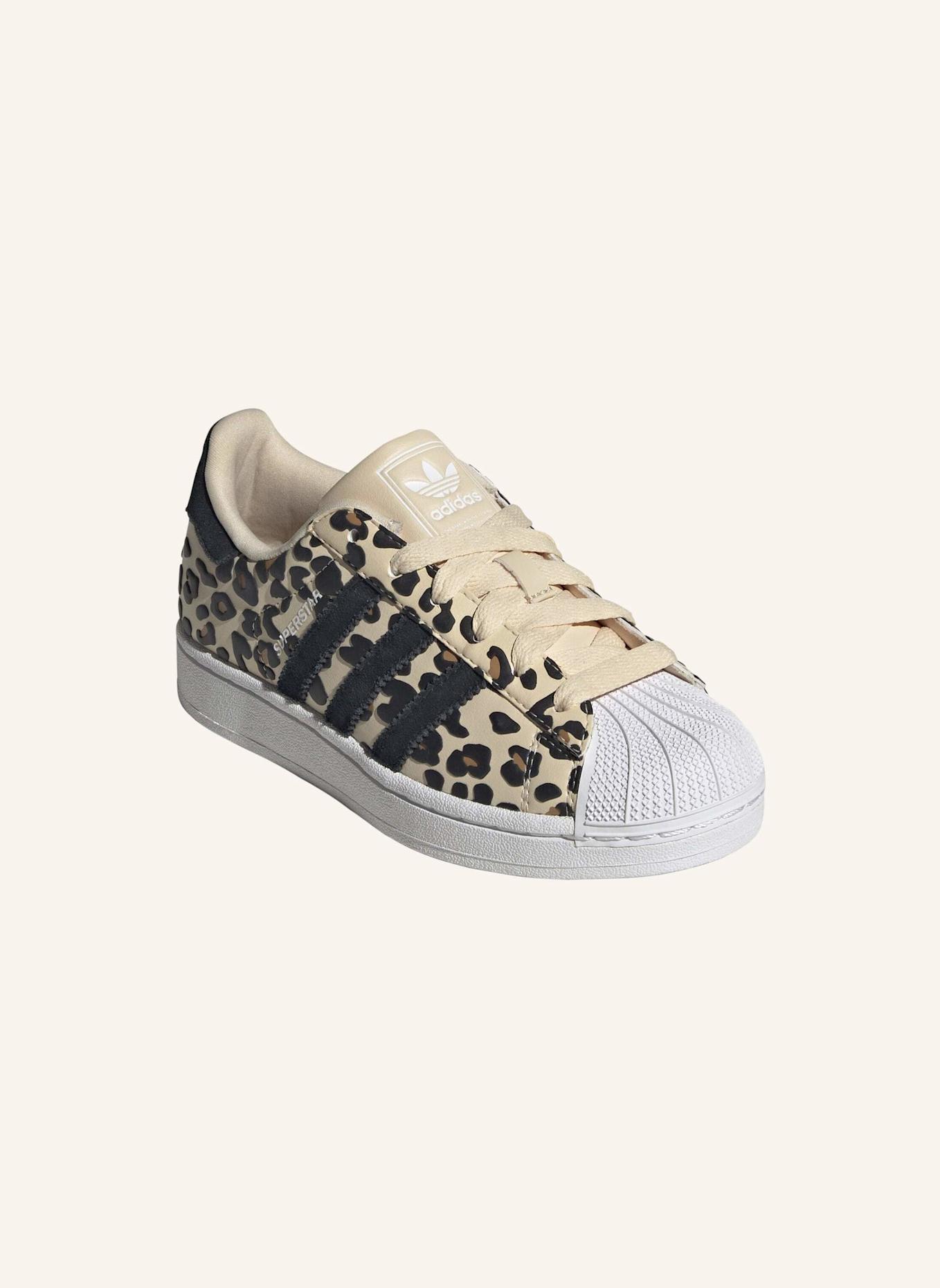 adidas Originals ADIDAS SUPERSTAR II SCHUH: BEIGE/ SCHWARZ/ WEISS