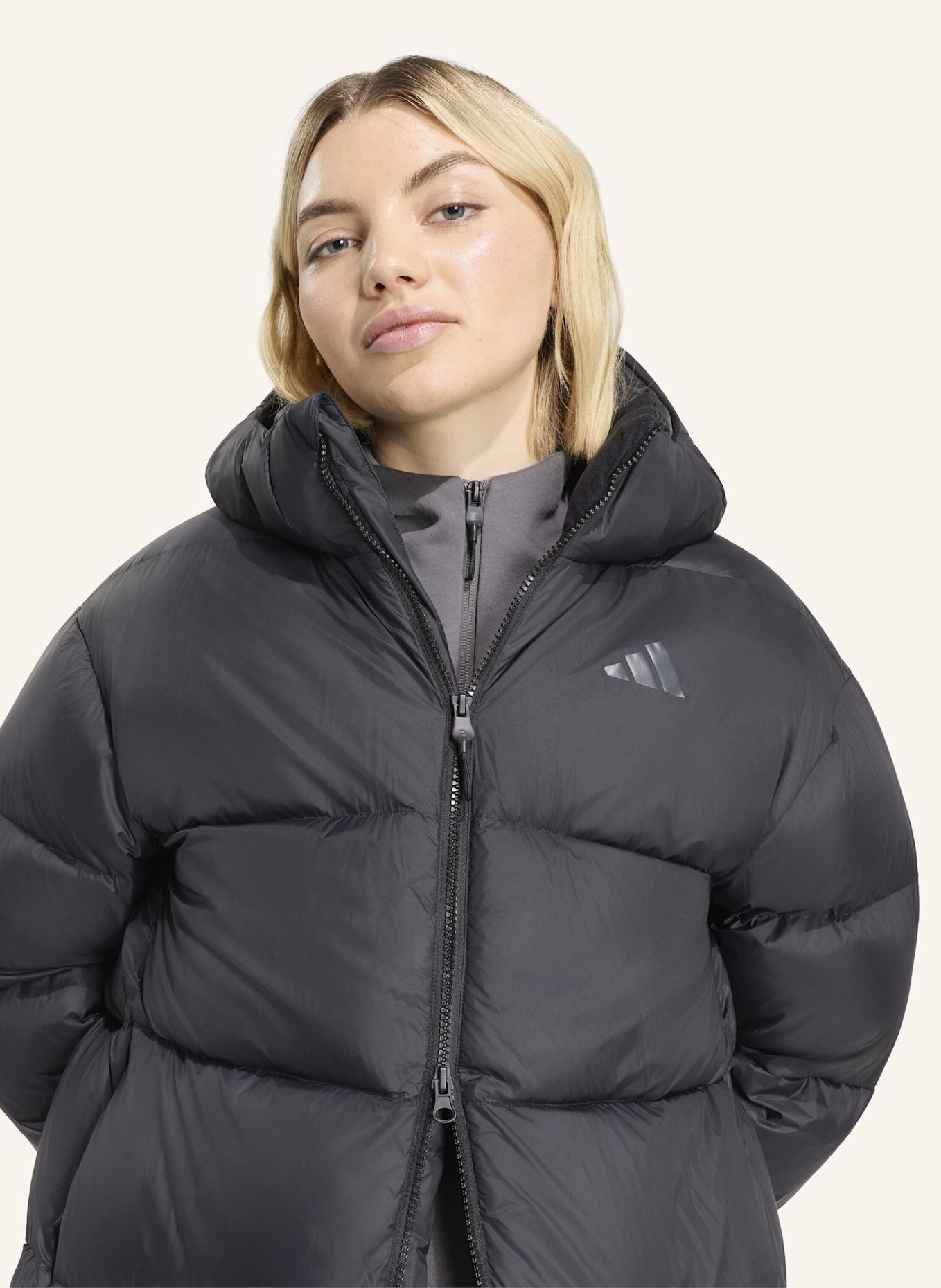 adidas ADIDAS Z.N.E. PUFFER JACKE: SCHWARZ