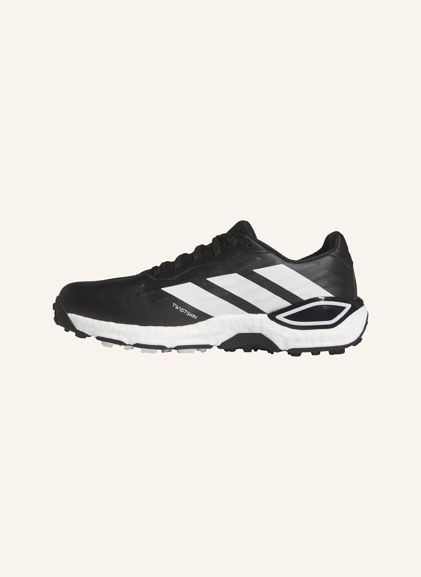 adidas CODECHAOS 27 GOLFSCHUH, OHNE SOFTSPIKES: SCHWARZ/ WEISS